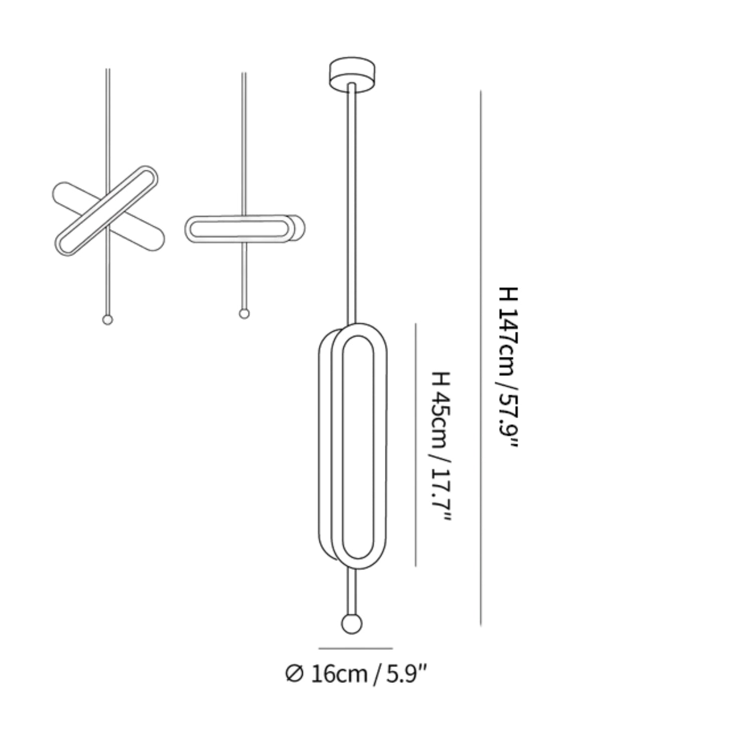 Cupese Pendant Light