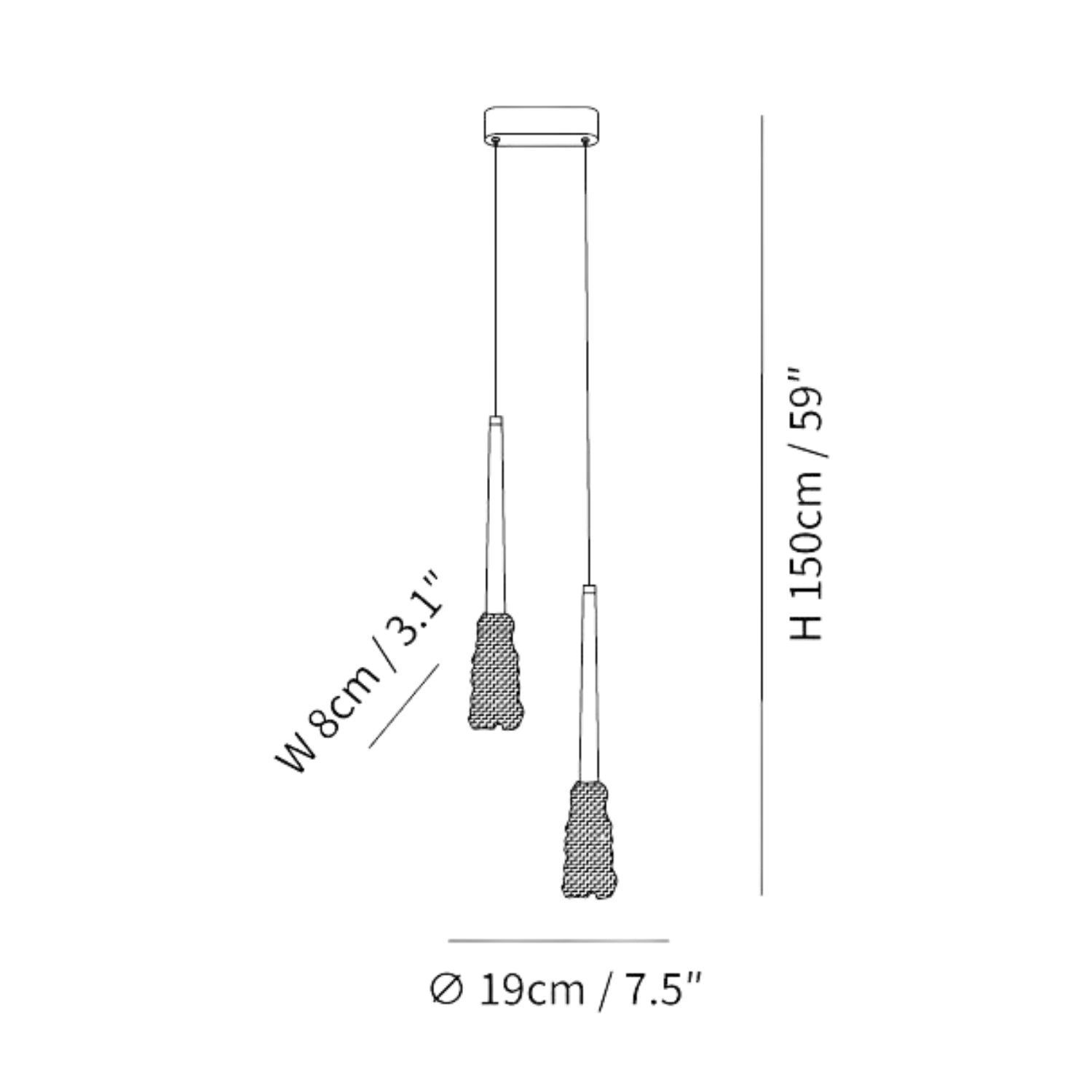 Moazy Pendant Light
