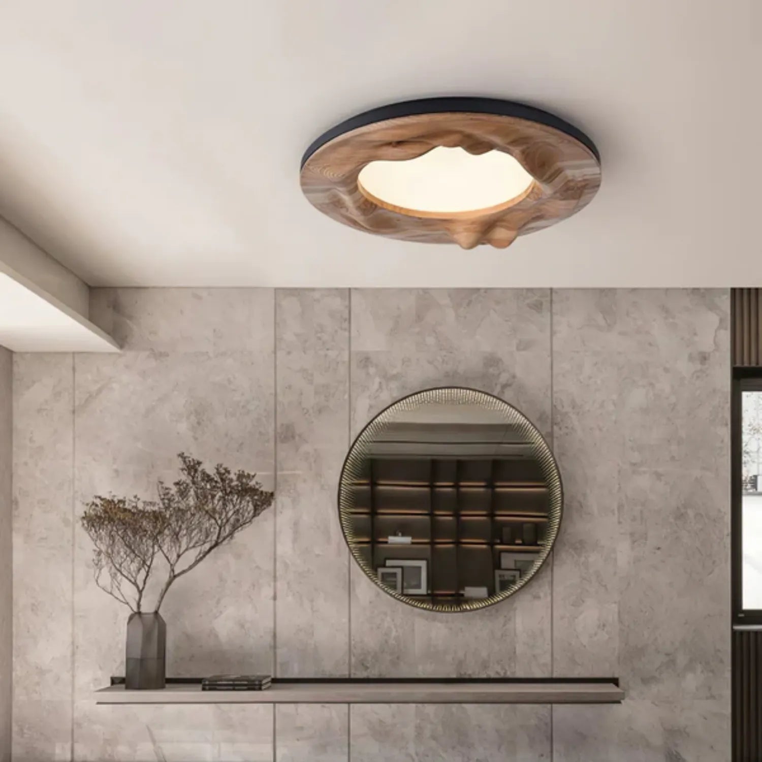 Craete Wooden Ceiling Light