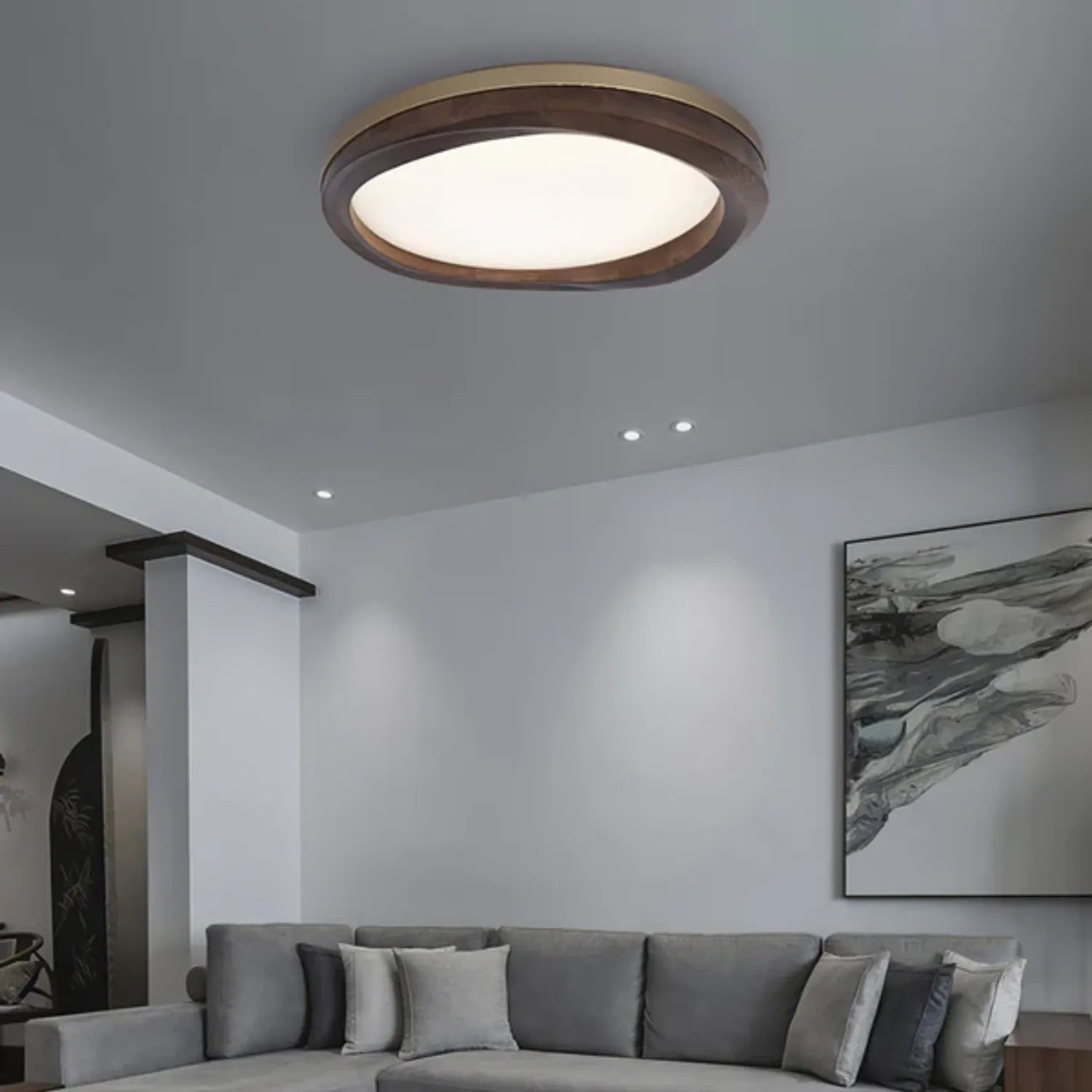Craete Wooden Ceiling Light