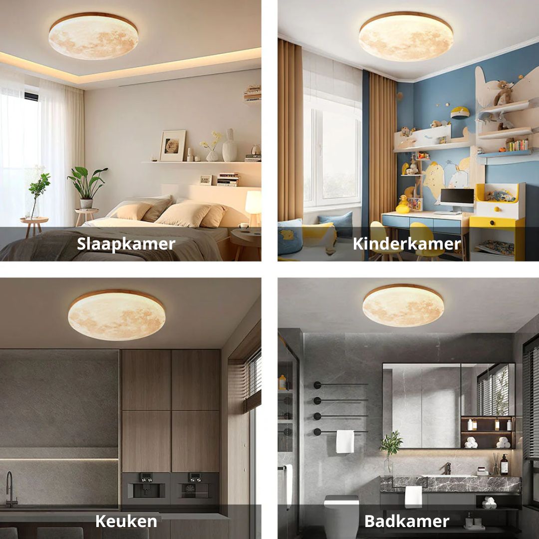 Monza Moon Design Ceiling Light