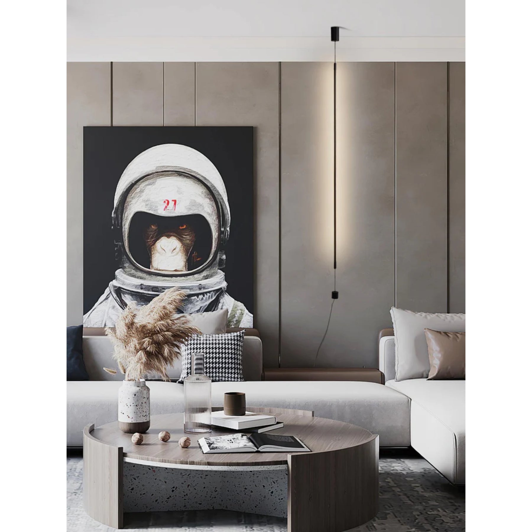 Mislino Floor to Ceiling Light