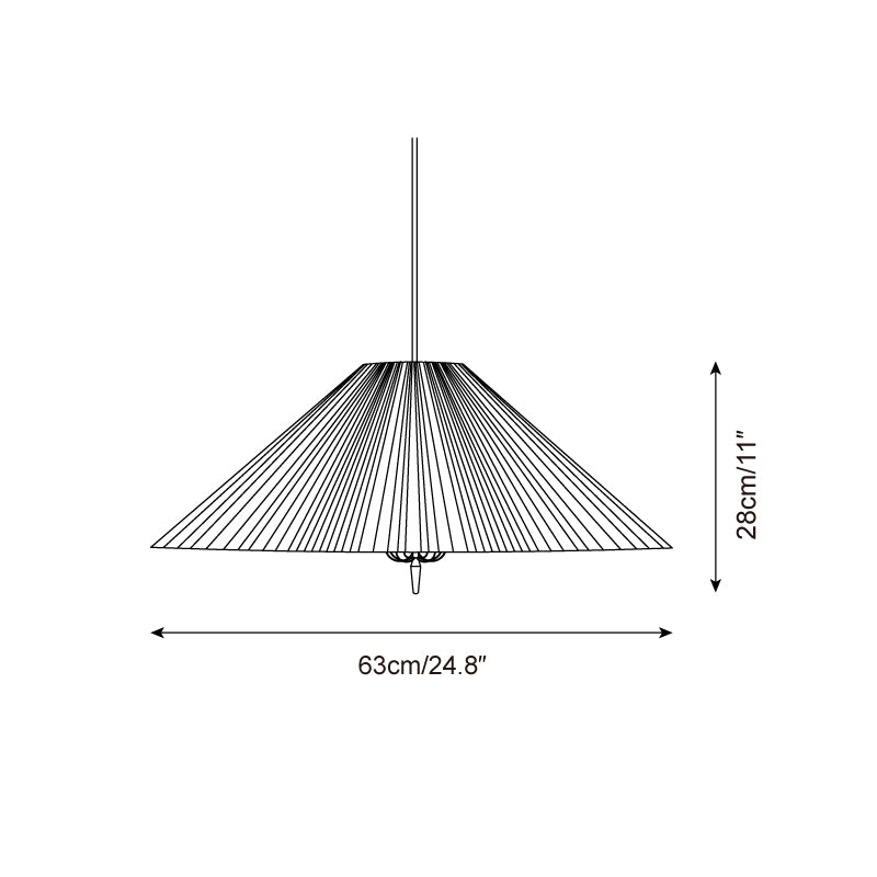 Smolez Japandi Style Pendant Light