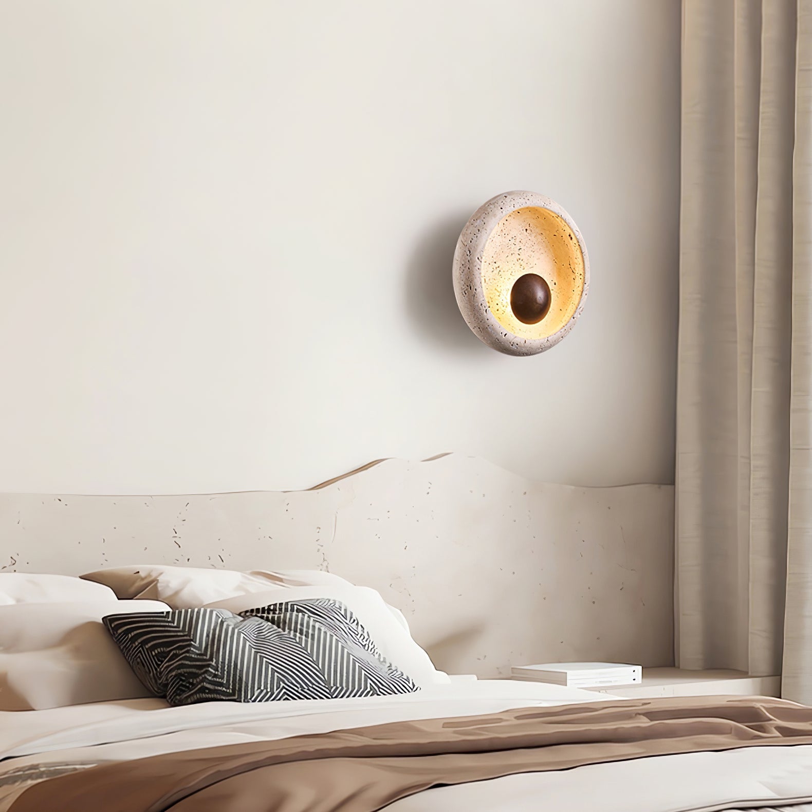 Sophe Travertine Wall Light