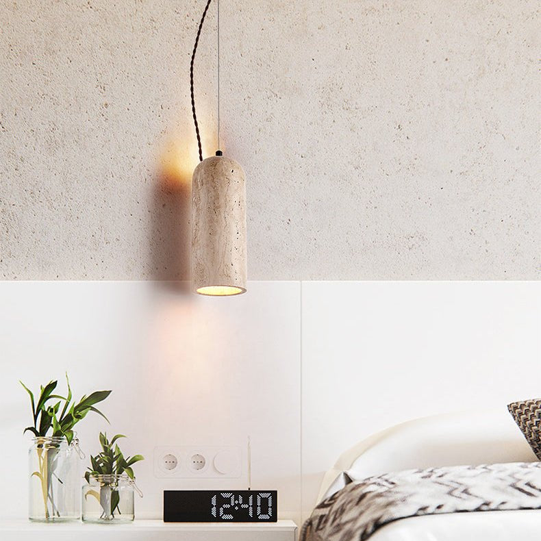 Verizo Travertine Pendant Light