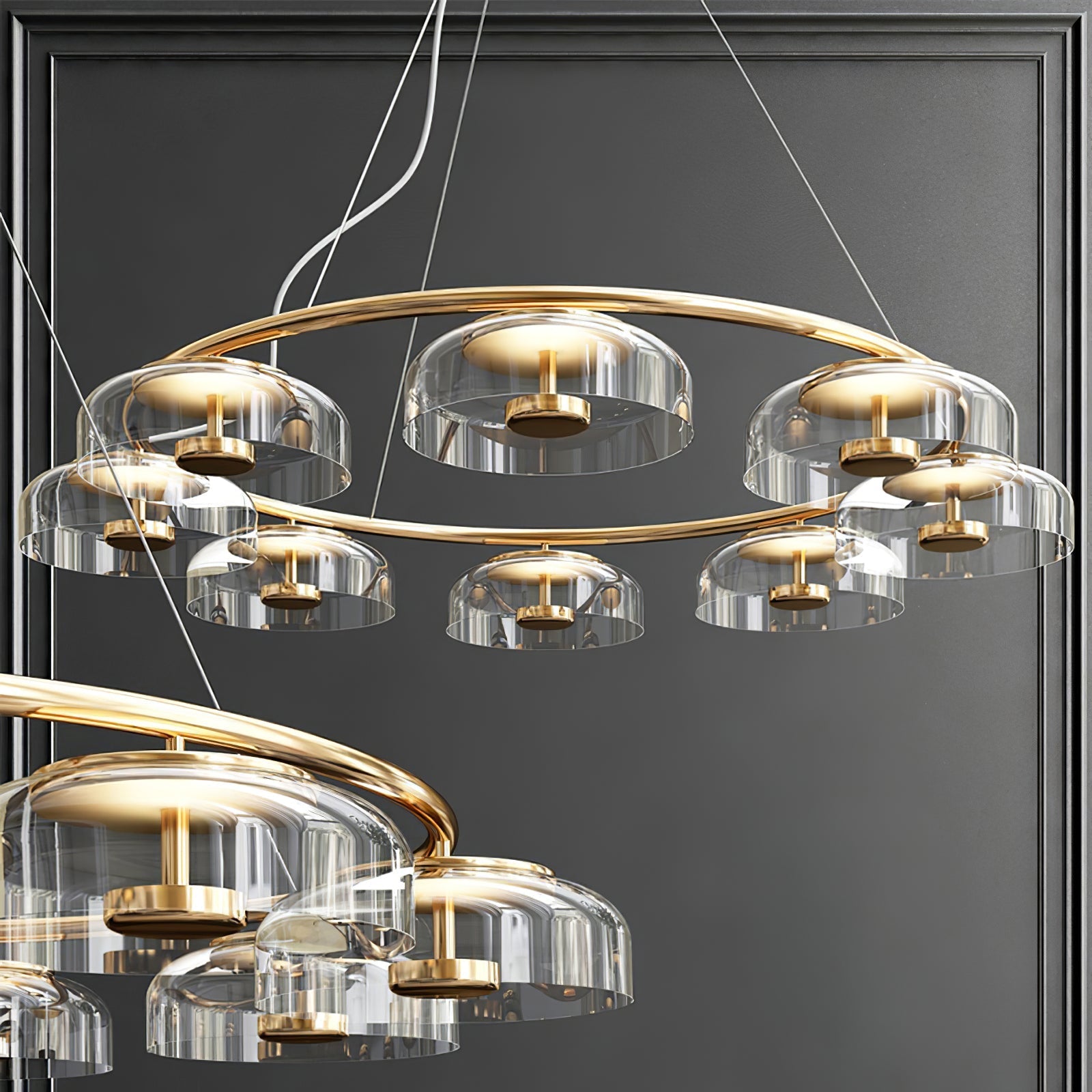 Dorevan Multi Round Pendant Light