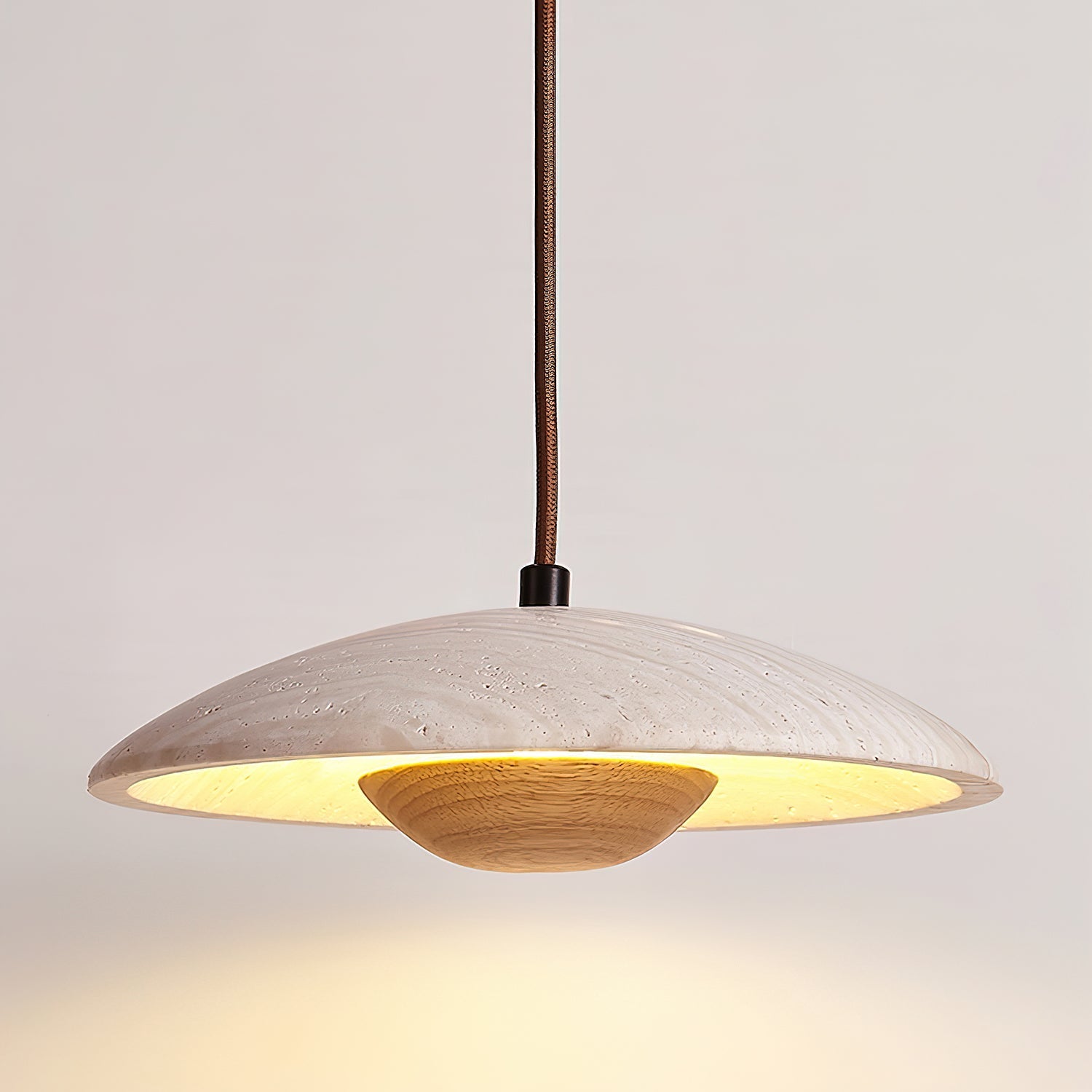 Poston Travertine Pendant Light
