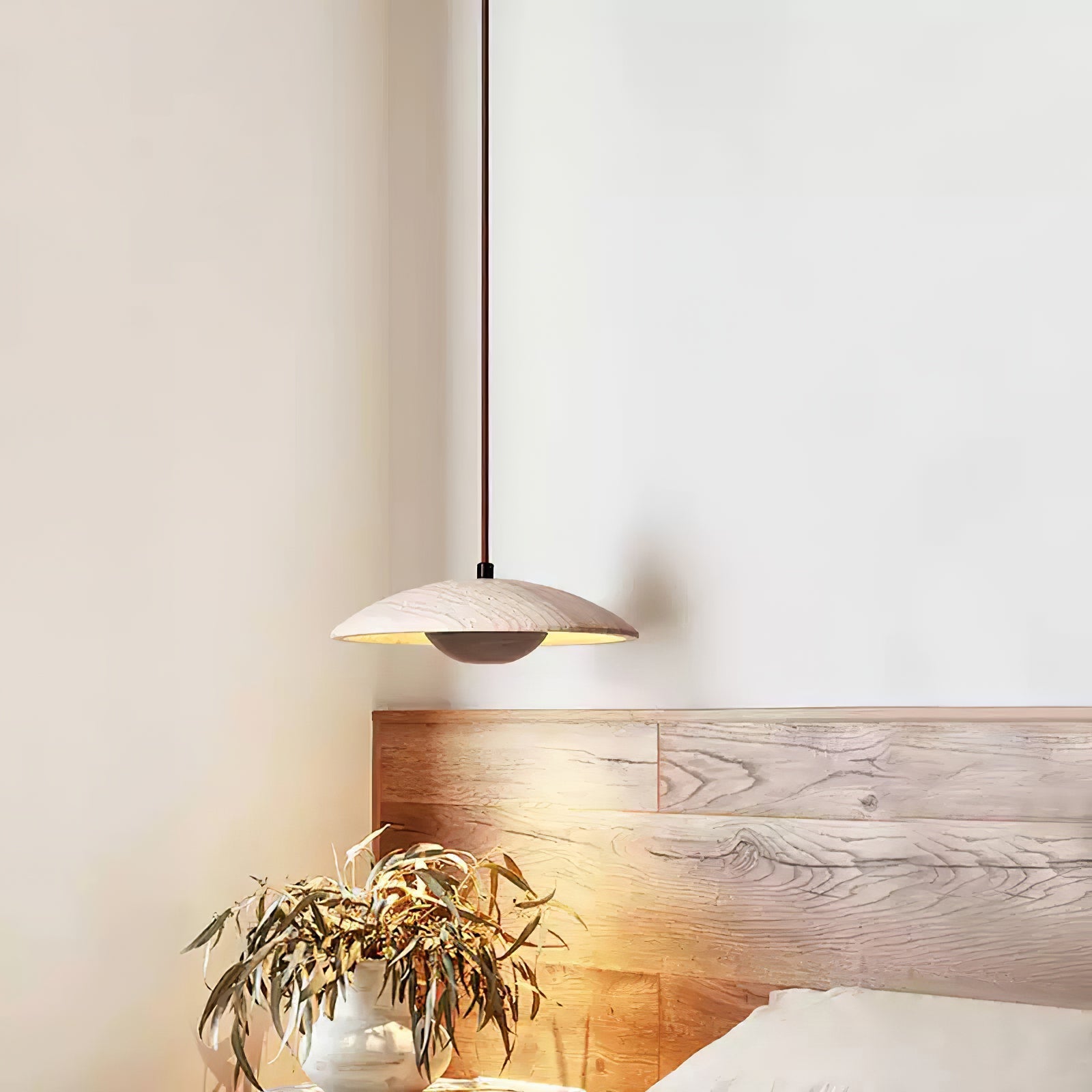 Poston Travertine Pendant Light