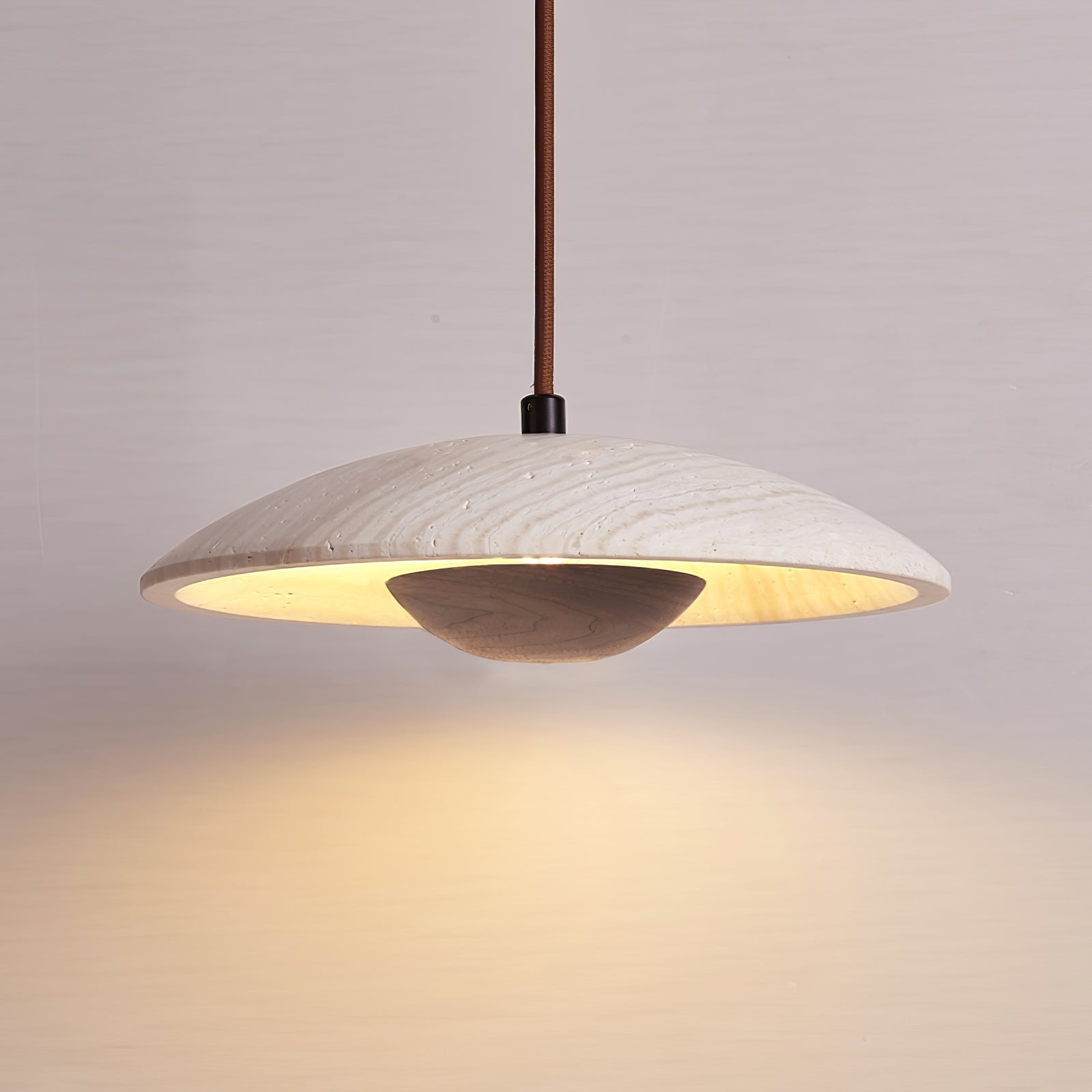 Poston Travertine Pendant Light
