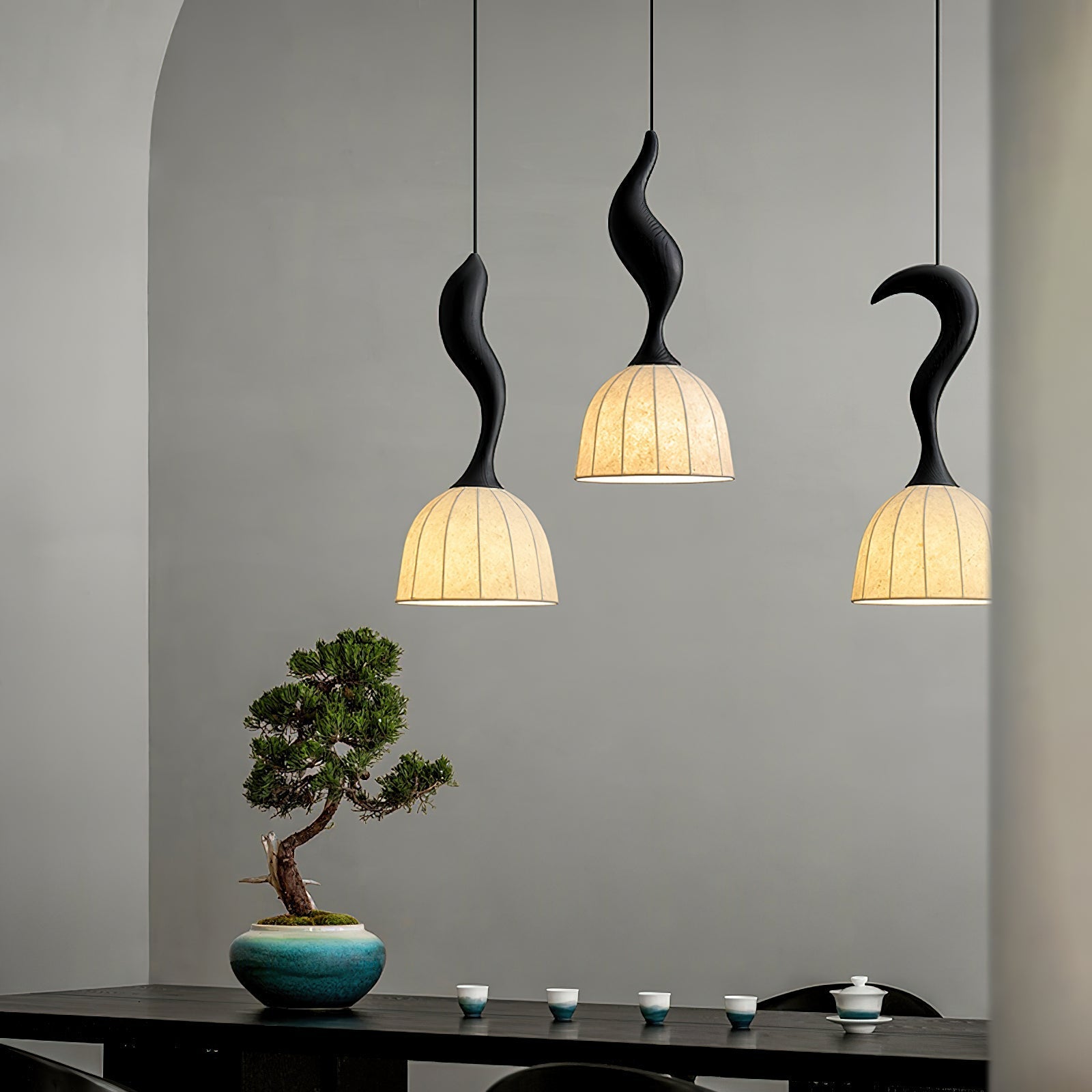 Selinto Wooden Pendant Light