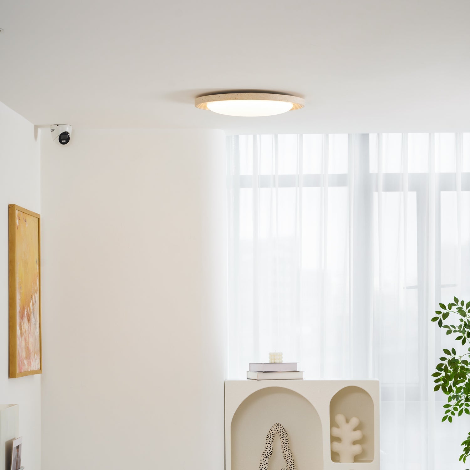 Senoluza Natural Stone Ceiling Light