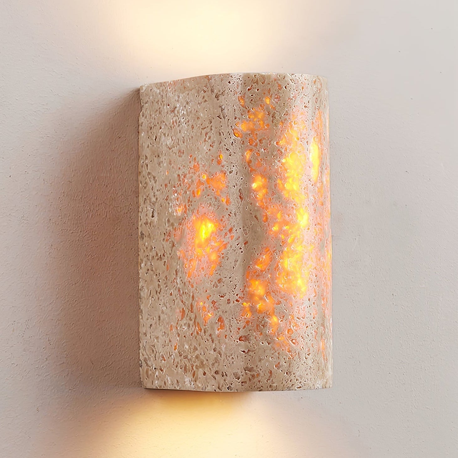 Veisona Natural Stone Wall Light