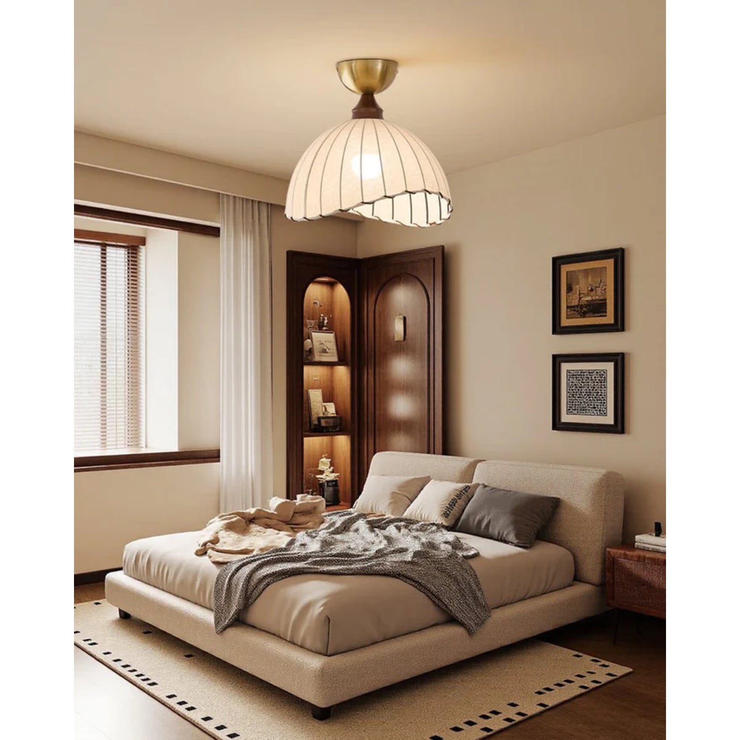 Sonylisa Japandi Ceiling Light