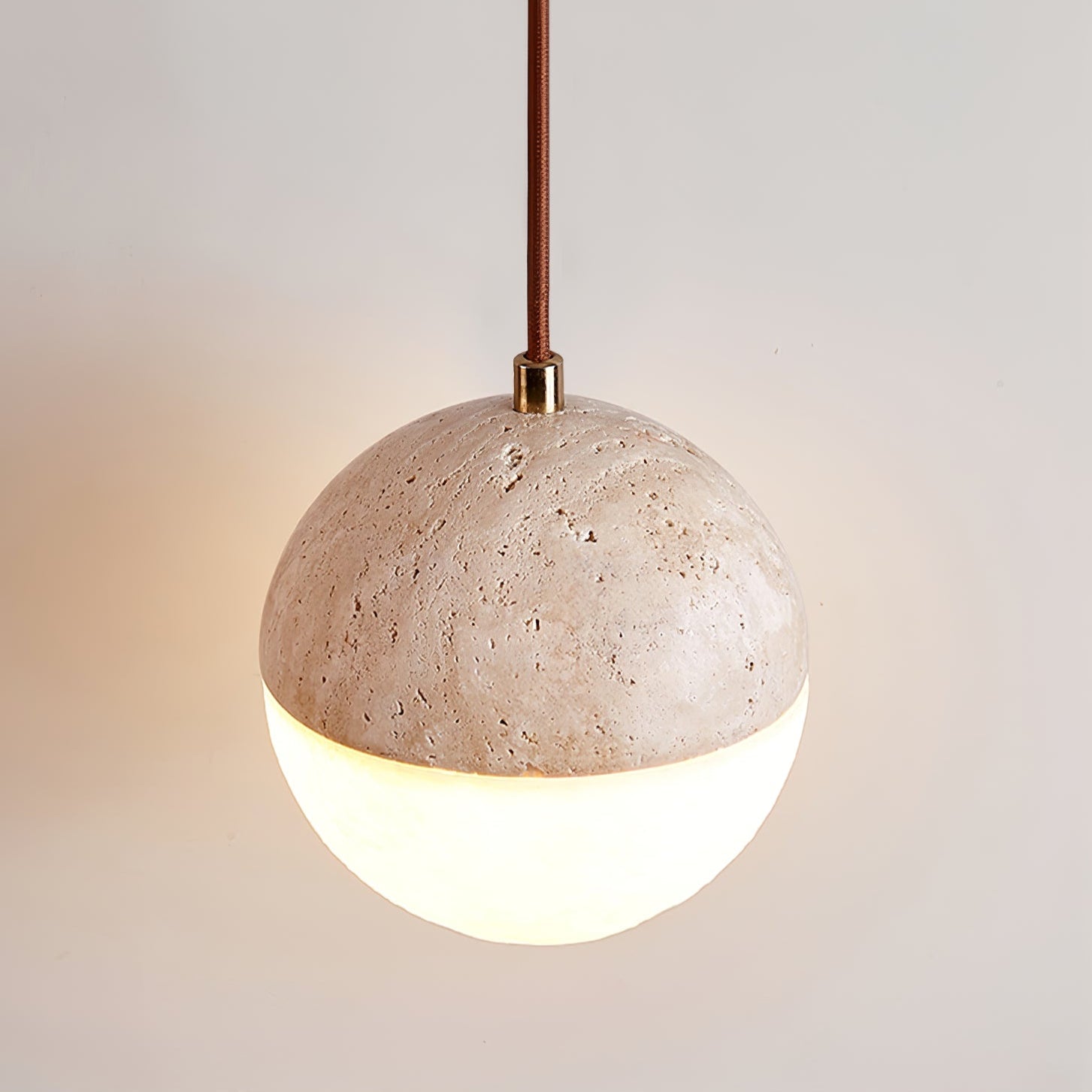Soteno Natural Stone Pendant Light