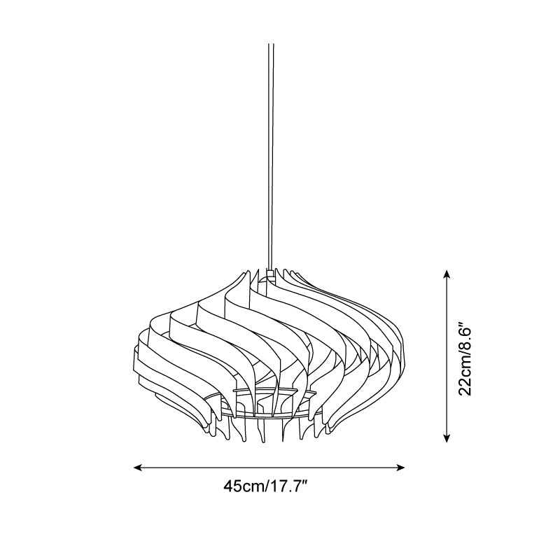 Syva Japandi Pendant Light