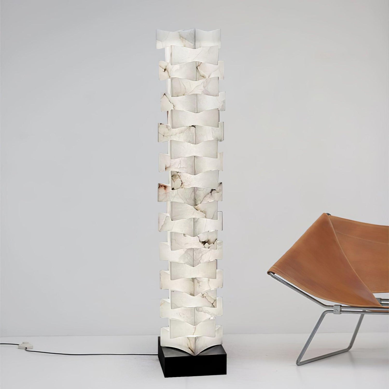 Labescos Alabaster Floor Lamp