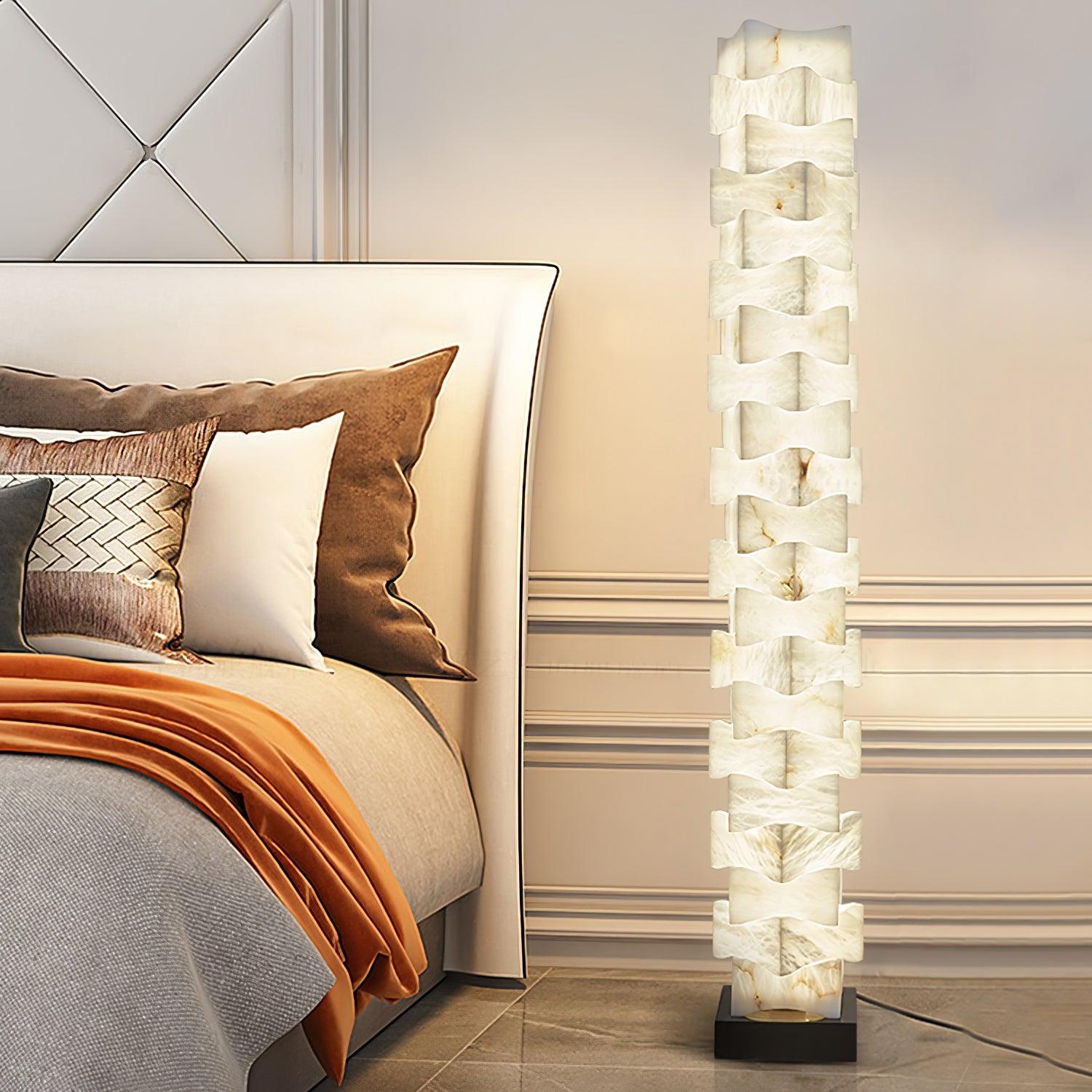 Labescos Alabaster Floor Lamp
