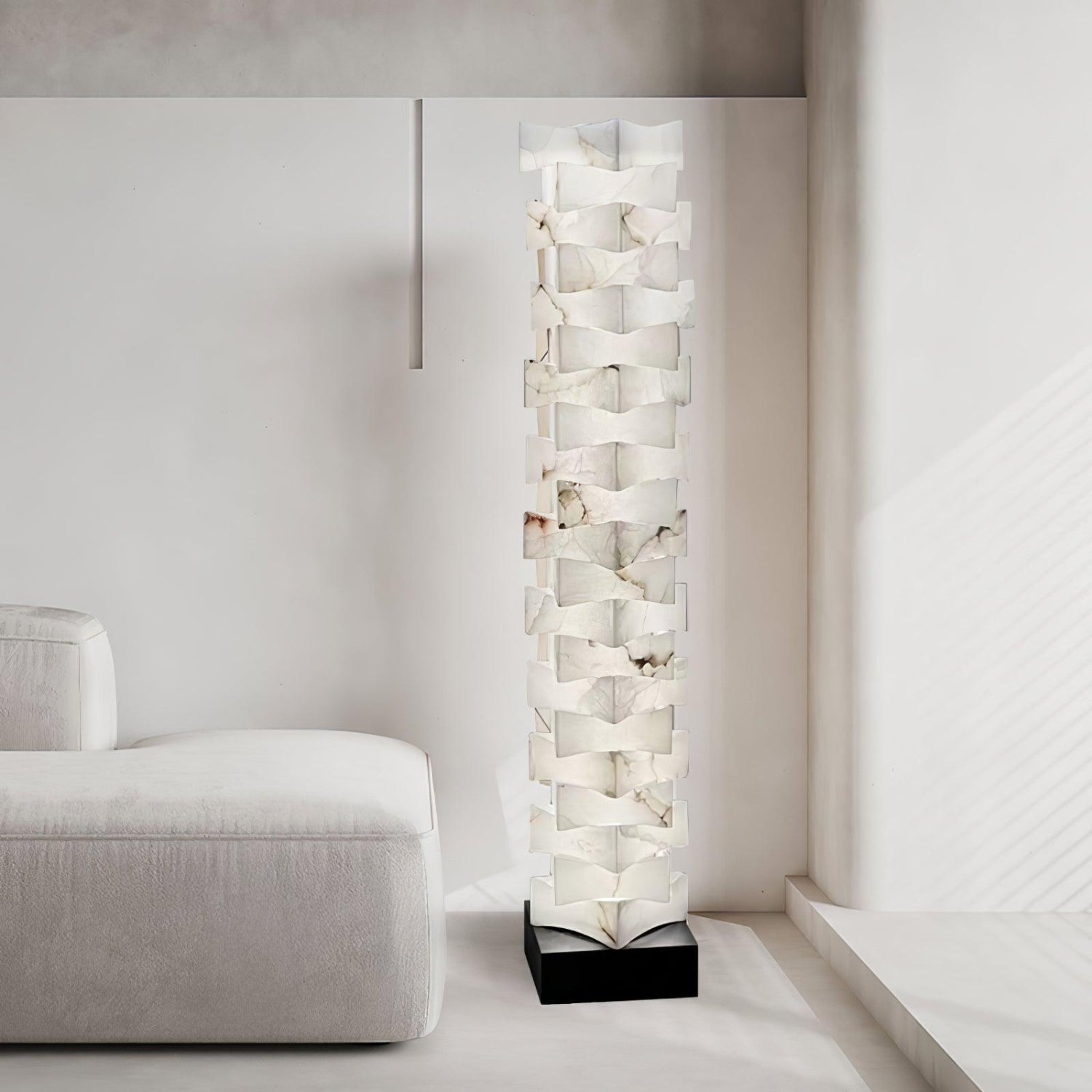 Labescos Alabaster Floor Lamp