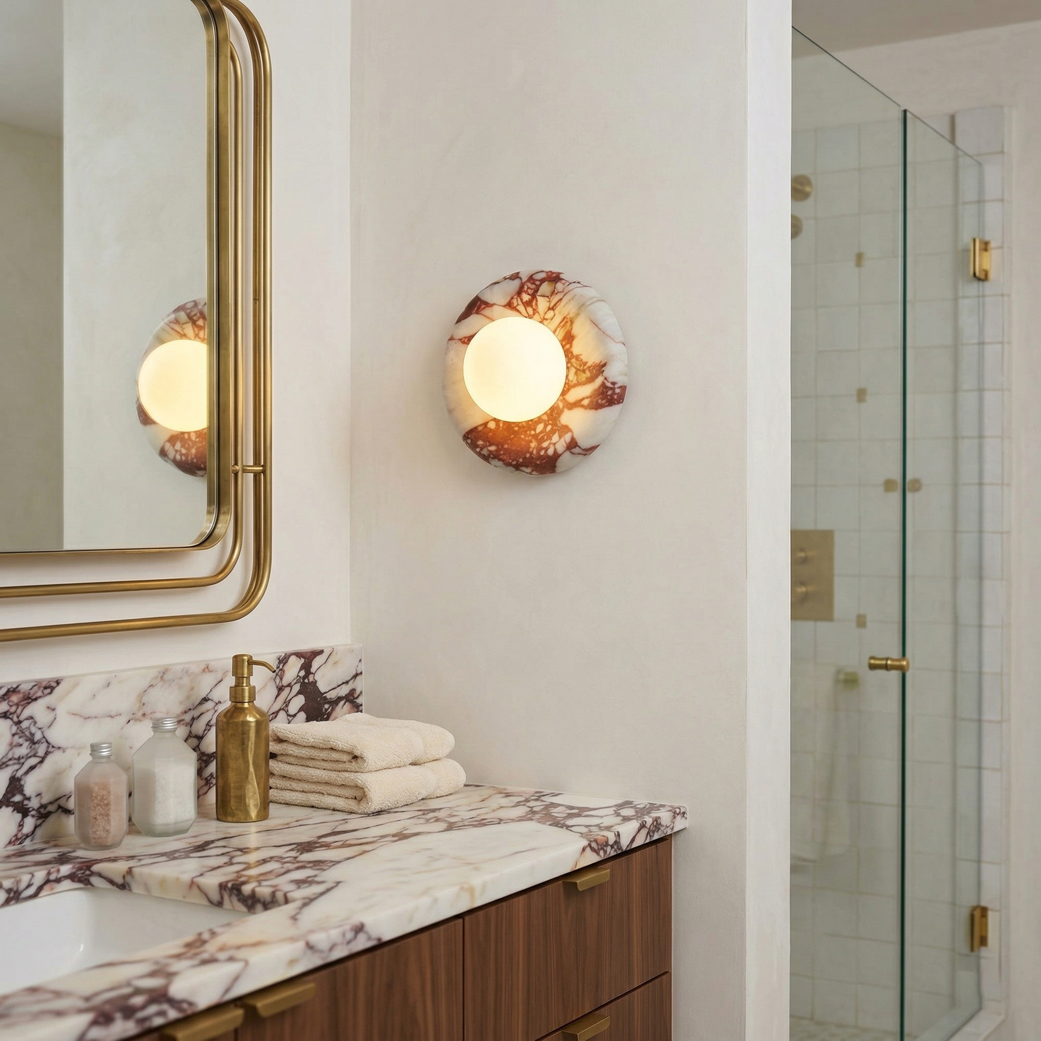 Lumeli Marble Wall Light