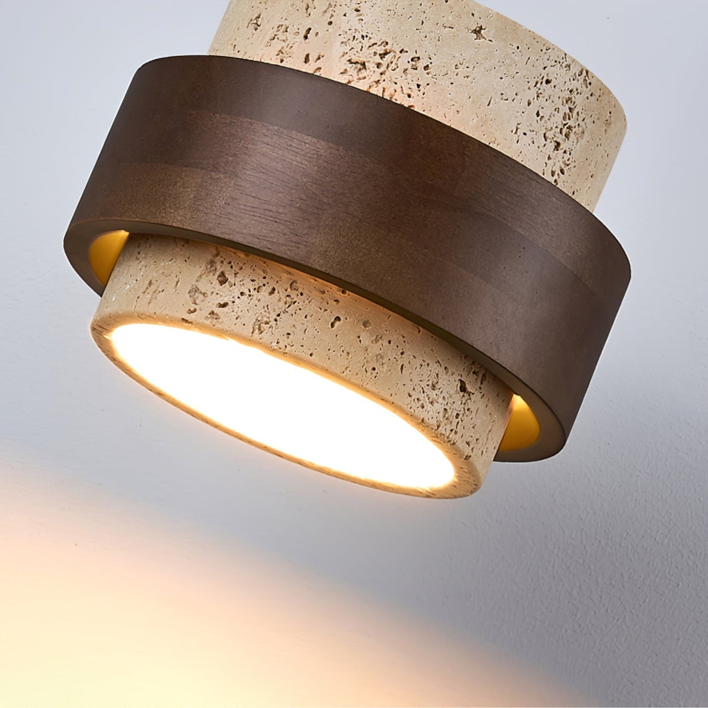 Setova Travertine Ceiling Light