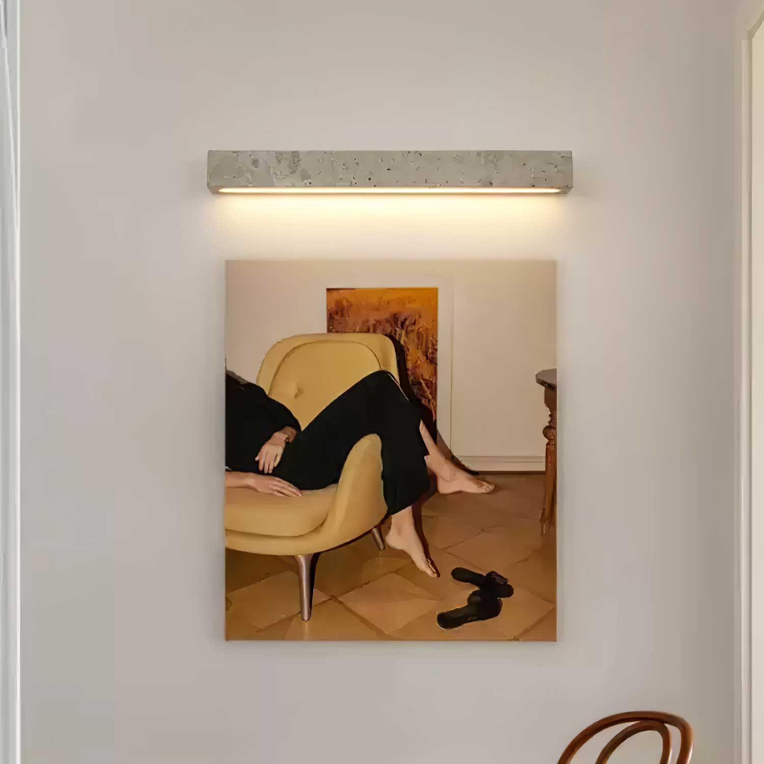 Celome Natural Stone Wall Light