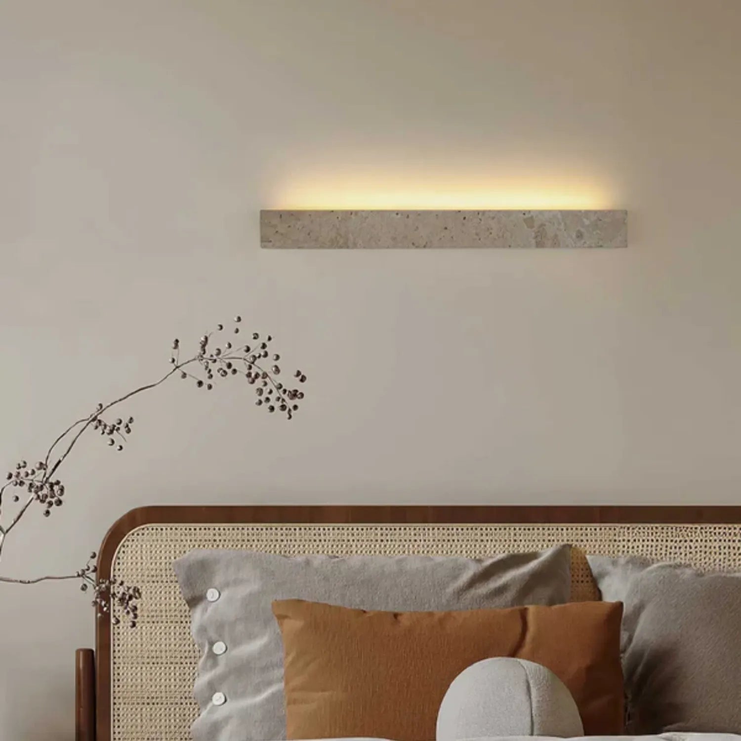Celome Natural Stone Wall Light