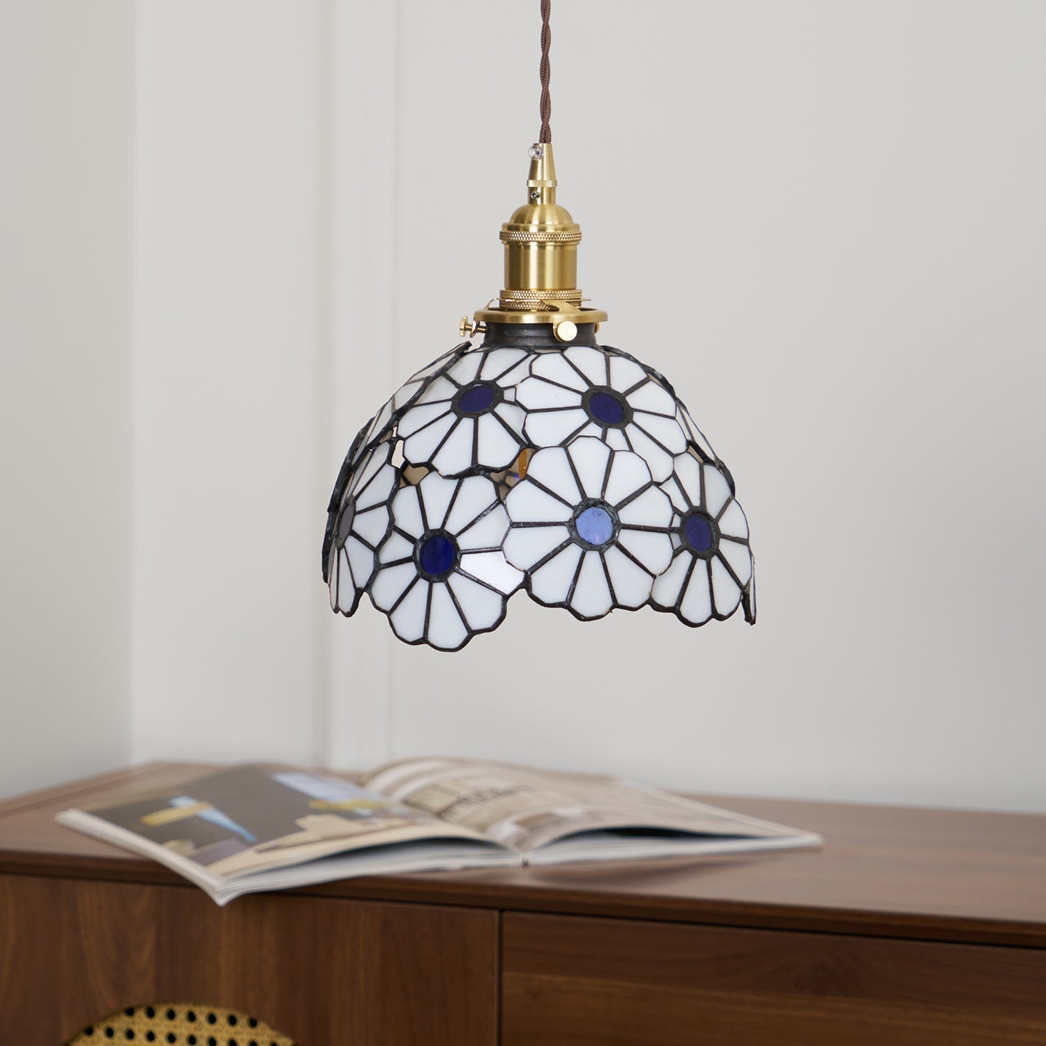 Clyzoner Tiffany Pendant Light