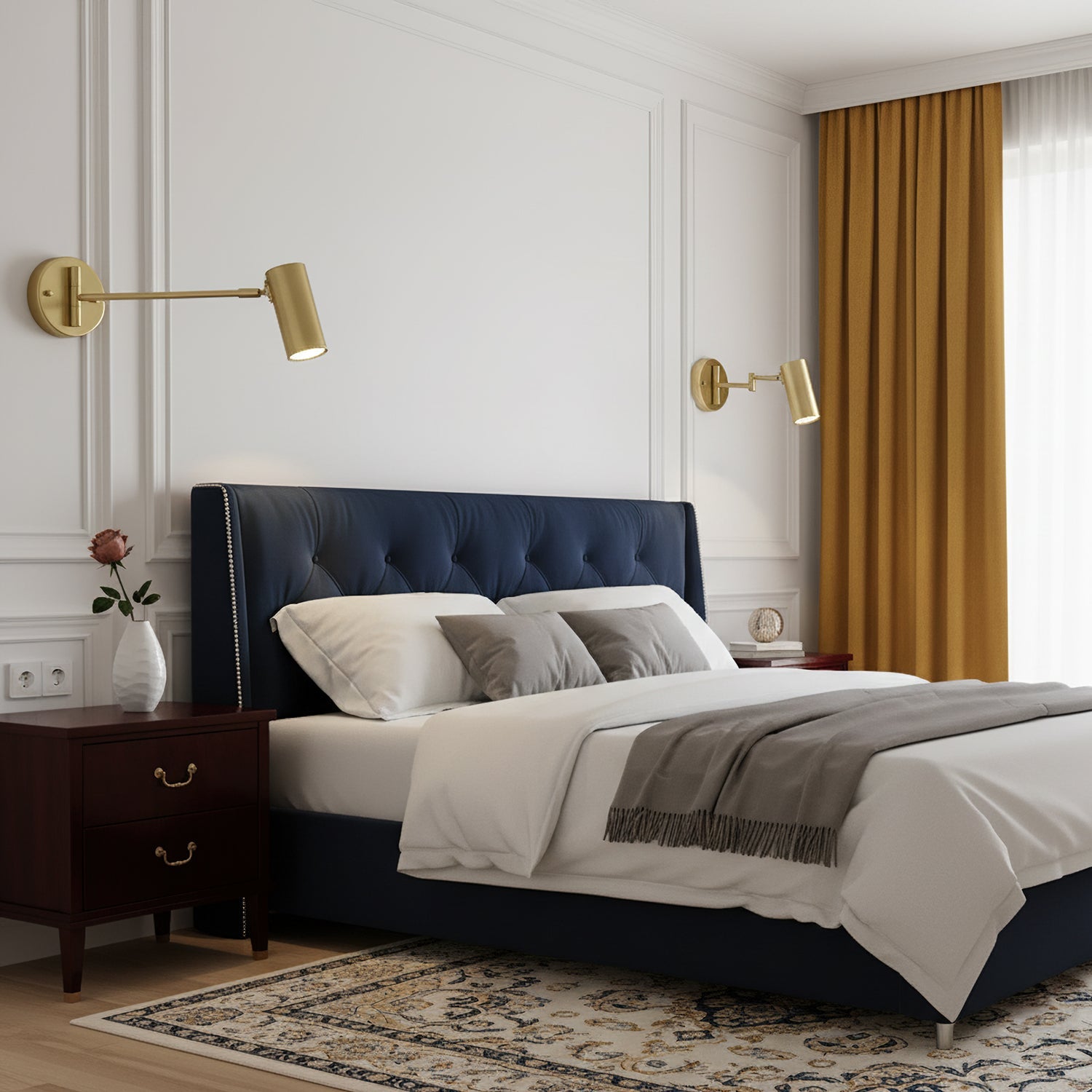 Bexne Swing Arm Wall Light