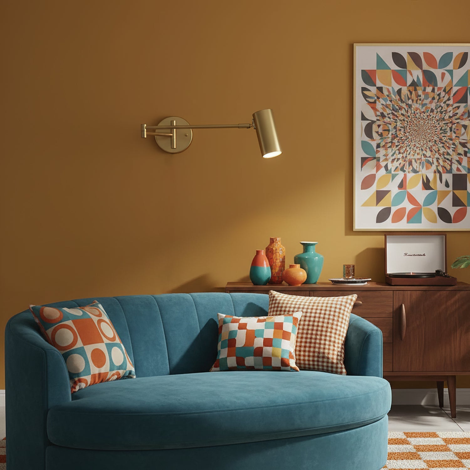 Bexne Swing Arm Wall Light