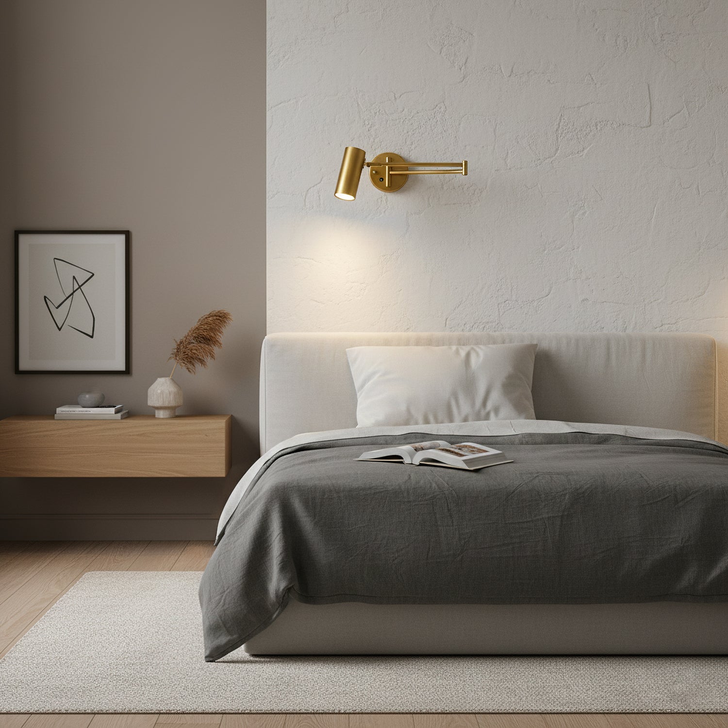 Bexne Swing Arm Wall Light