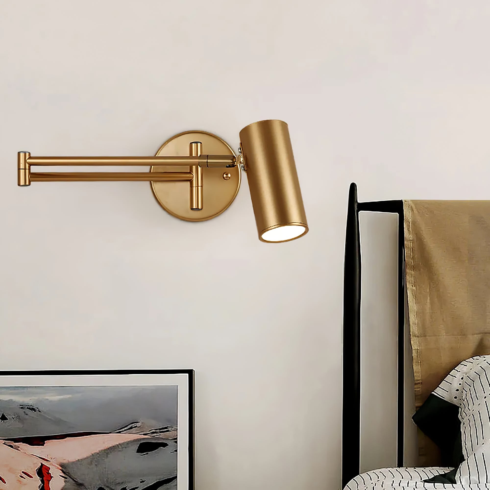 Bexne Swing Arm Wall Light