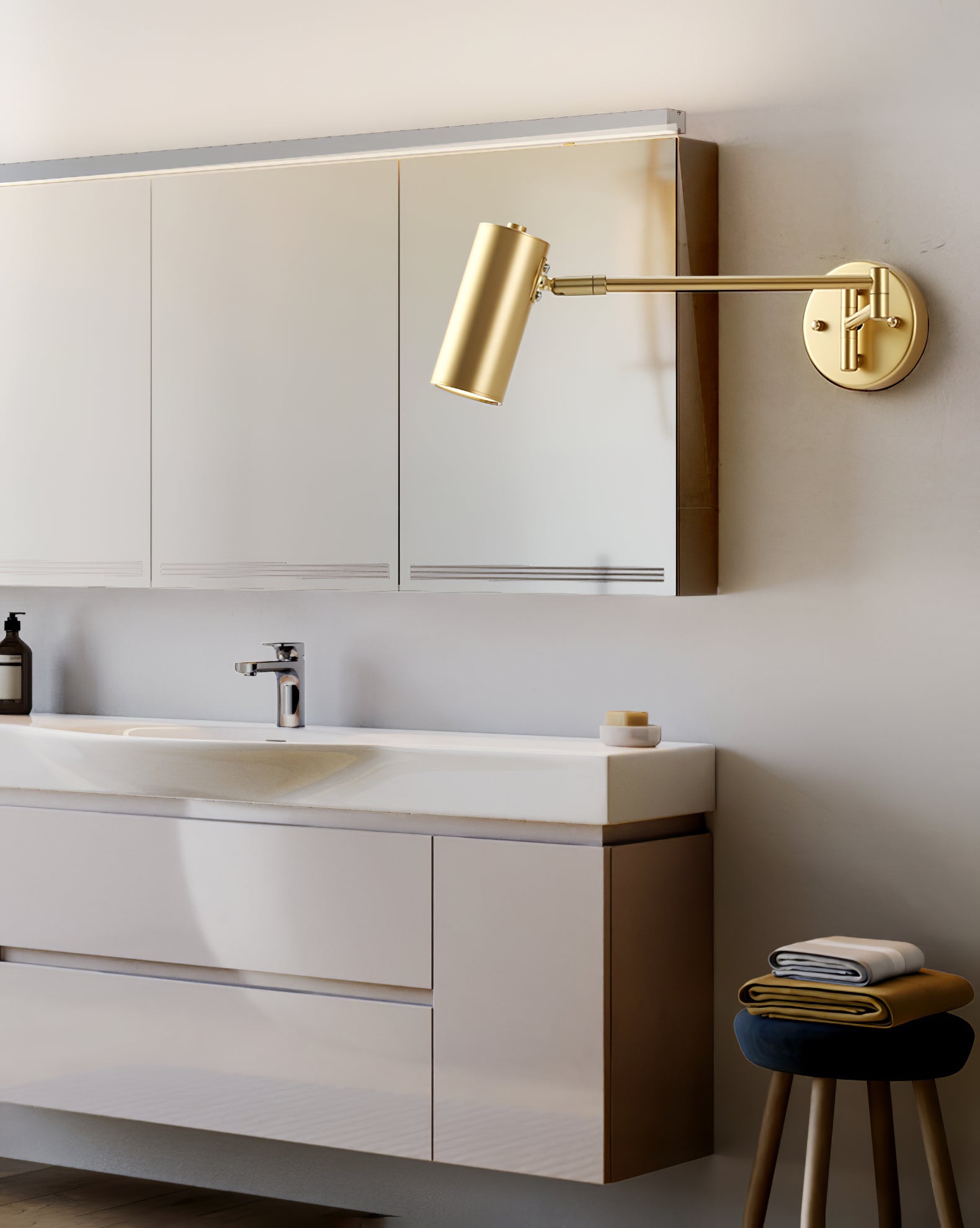 Bexne Swing Arm Wall Light