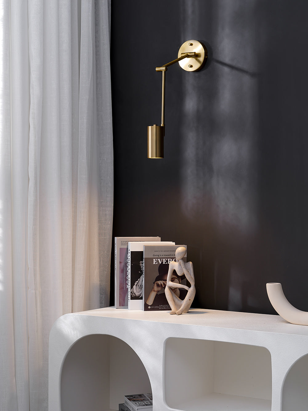 Bexne Swing Arm Wall Light