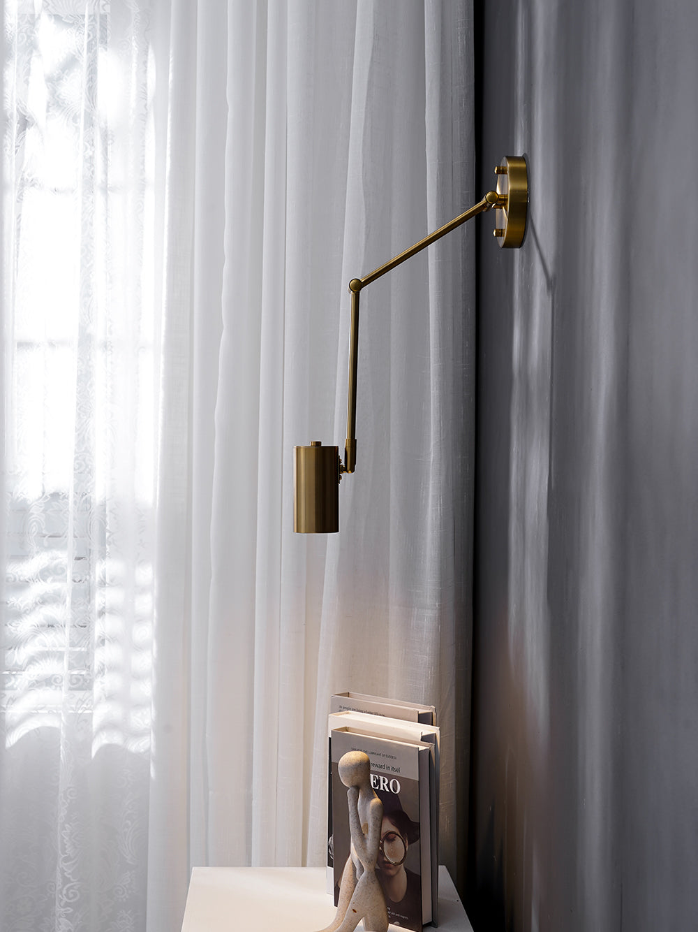 Bexne Swing Arm Wall Light