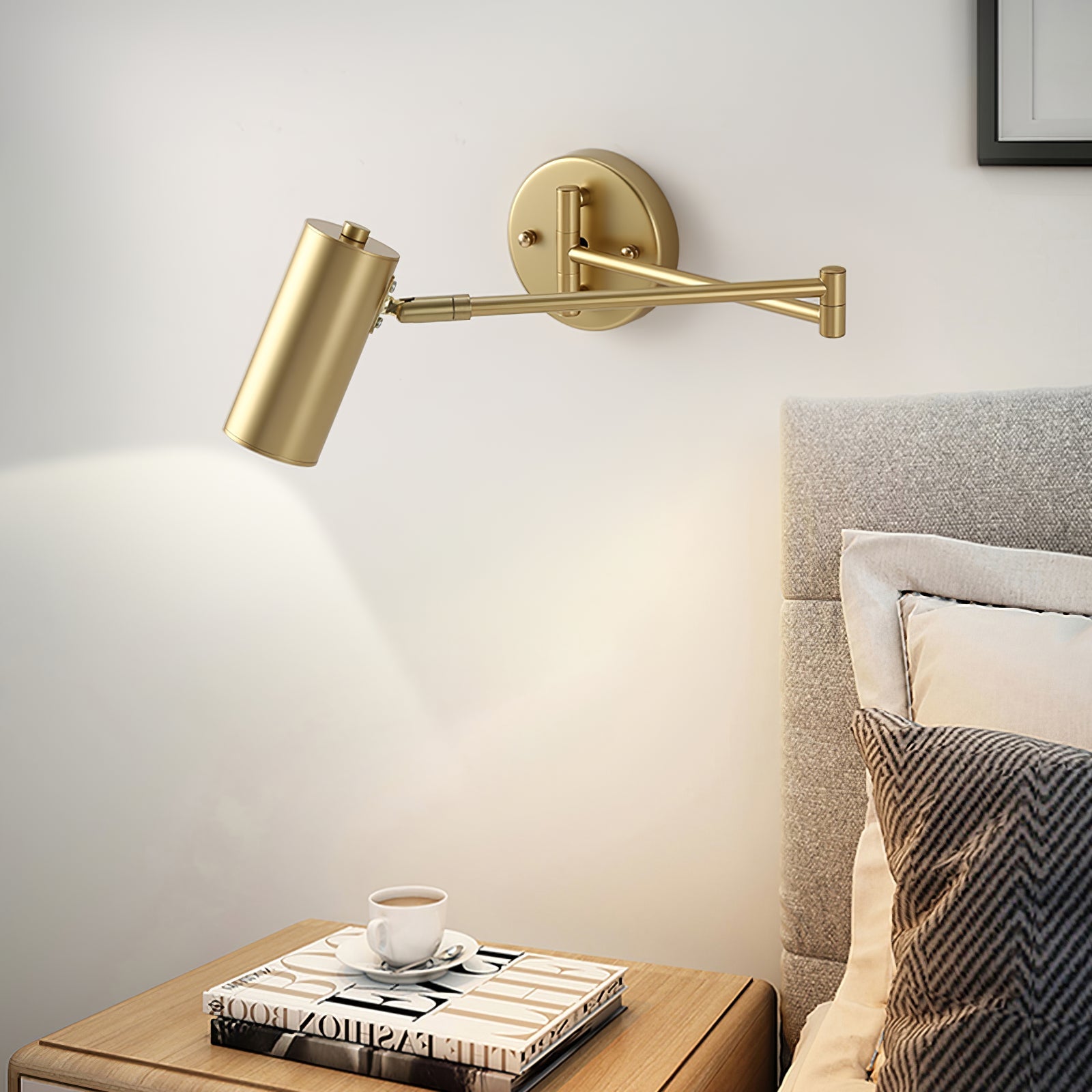 Bexne Swing Arm Wall Light