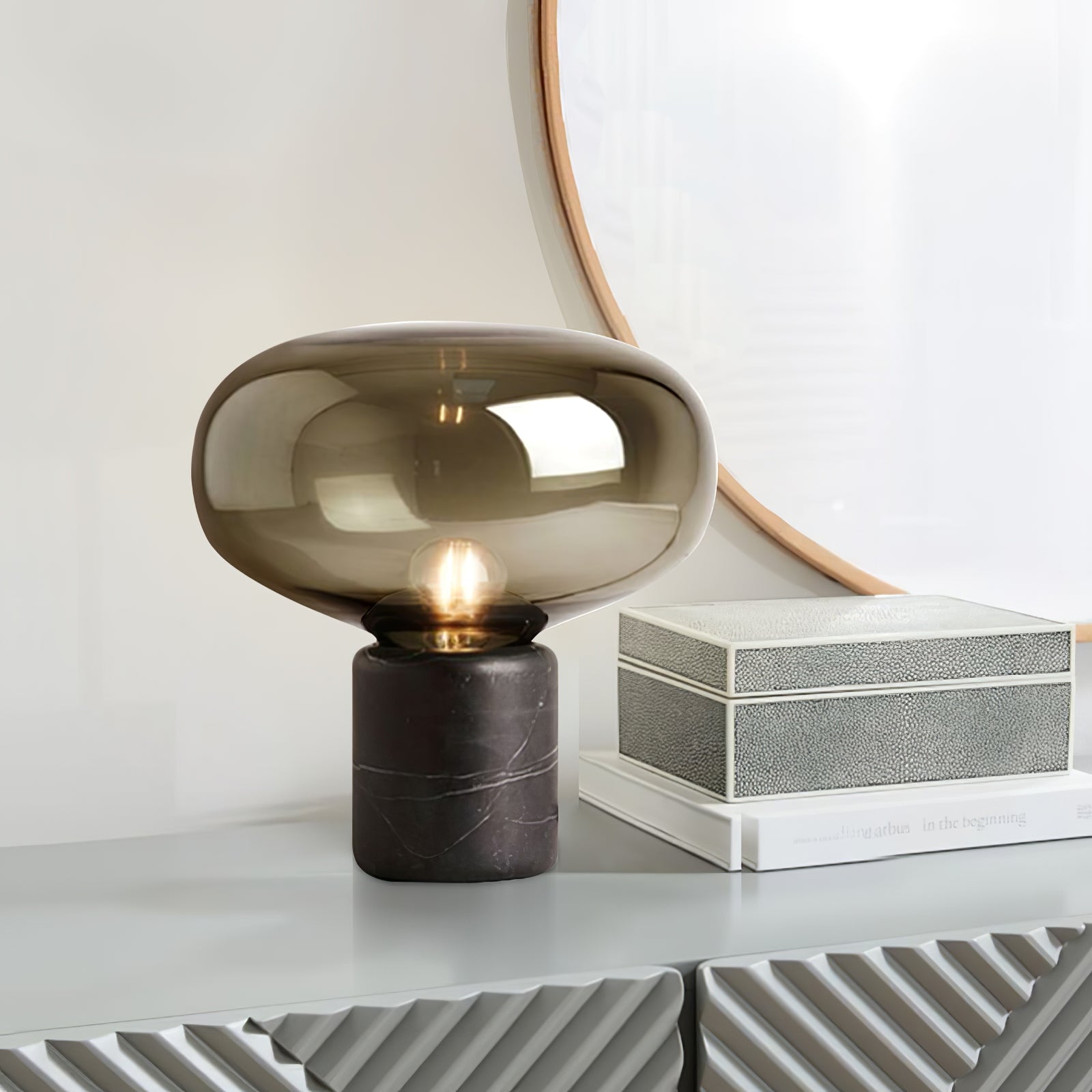 Sylon Marble Table Lamp