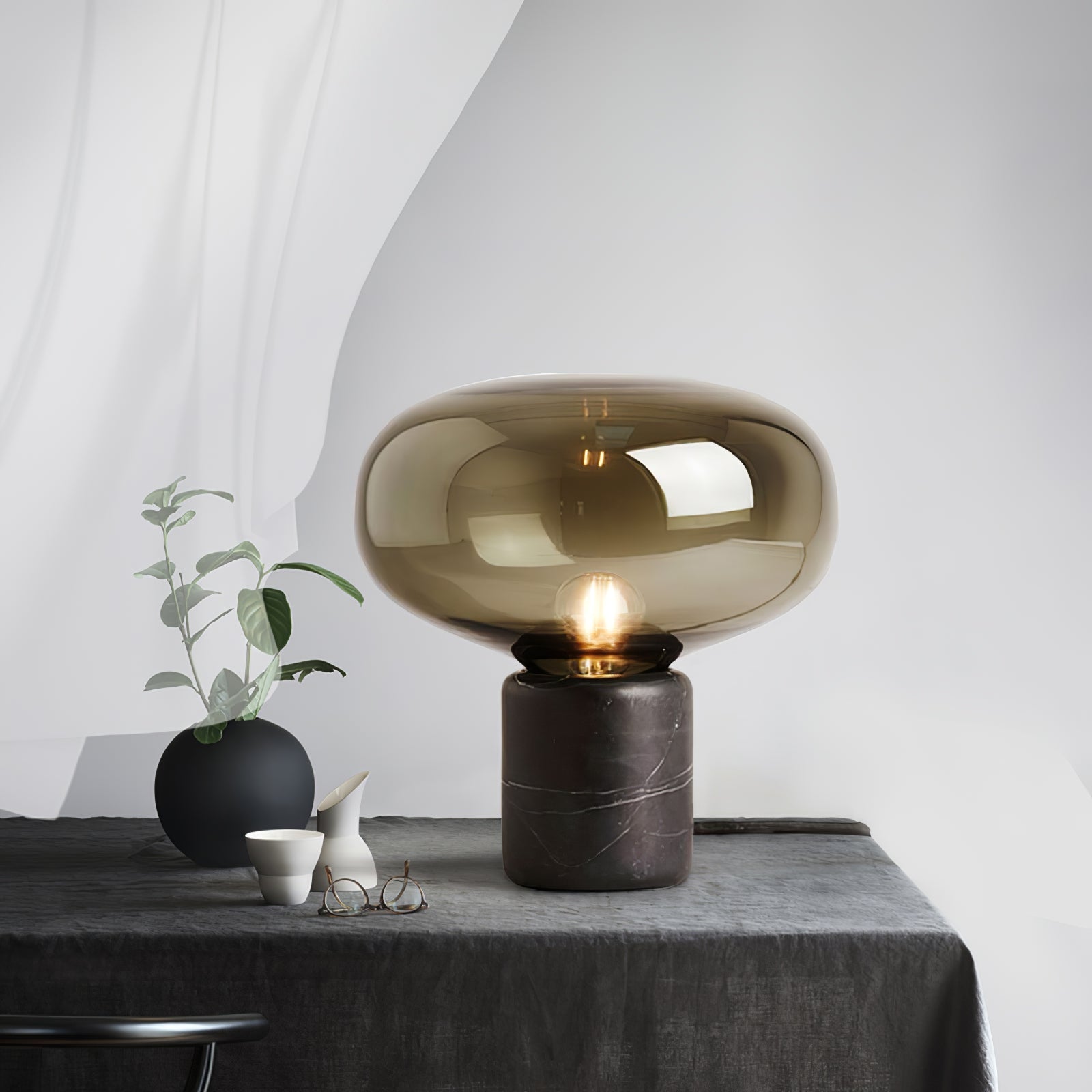 Sylon Marble Table Lamp