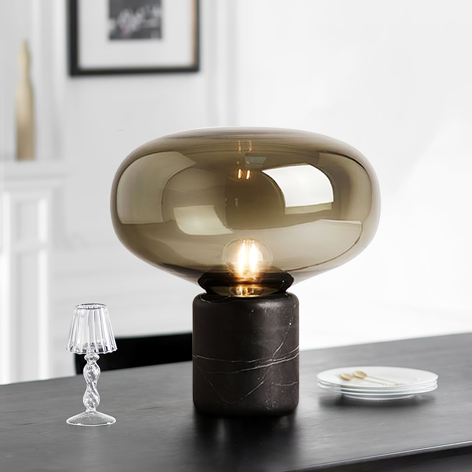 Sylon Marble Table Lamp