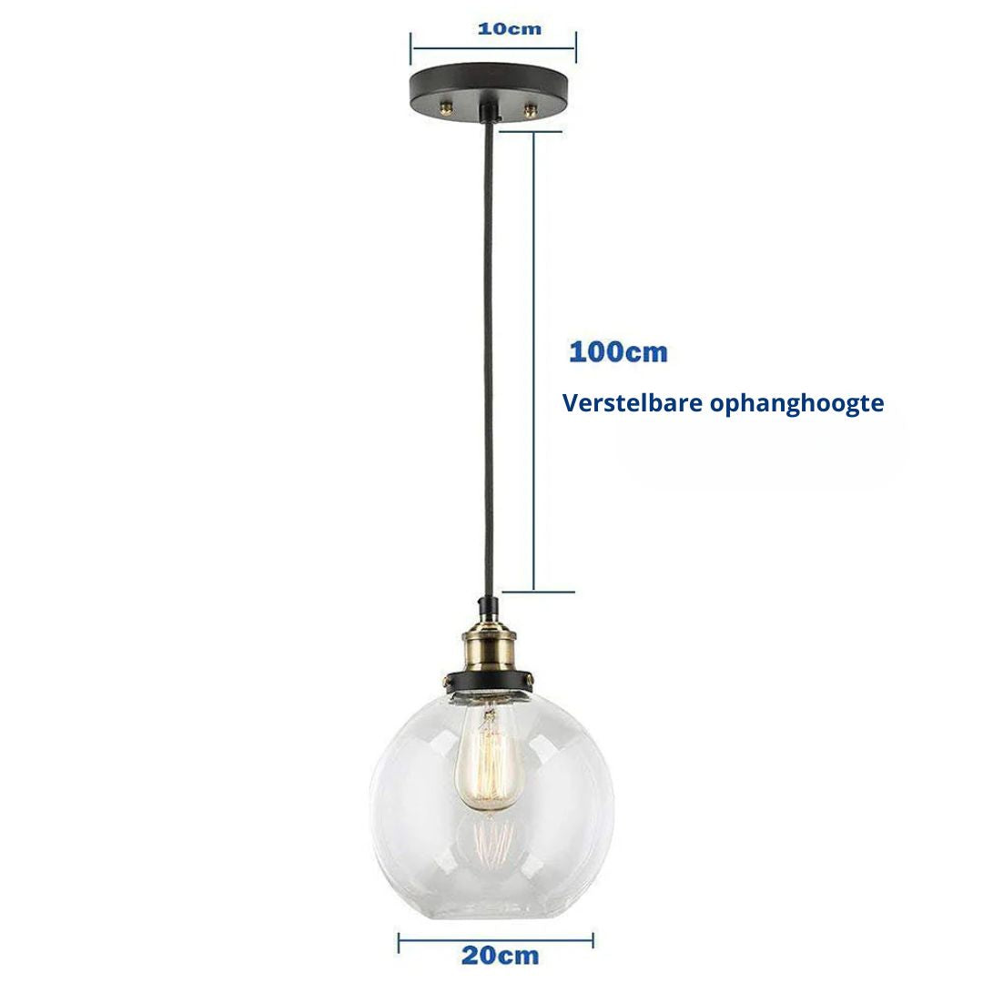 Globe Glass Pendant Light