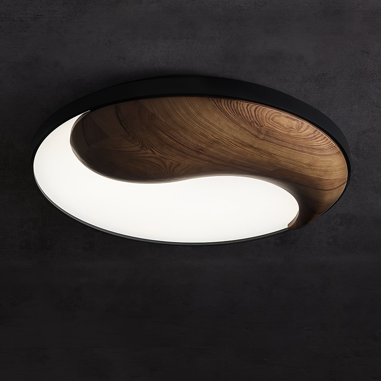 YinYang Design Ceiling Light