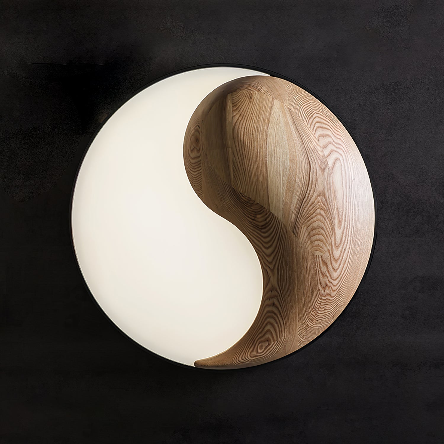 YinYang Design Ceiling Light