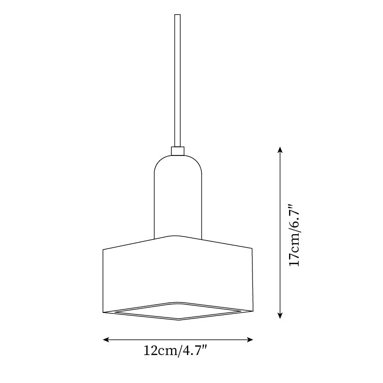 Osethra Travertine Pendant Light
