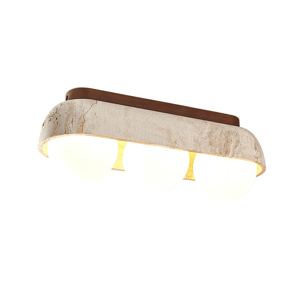 Muvo Natural Stone Ceiling Light