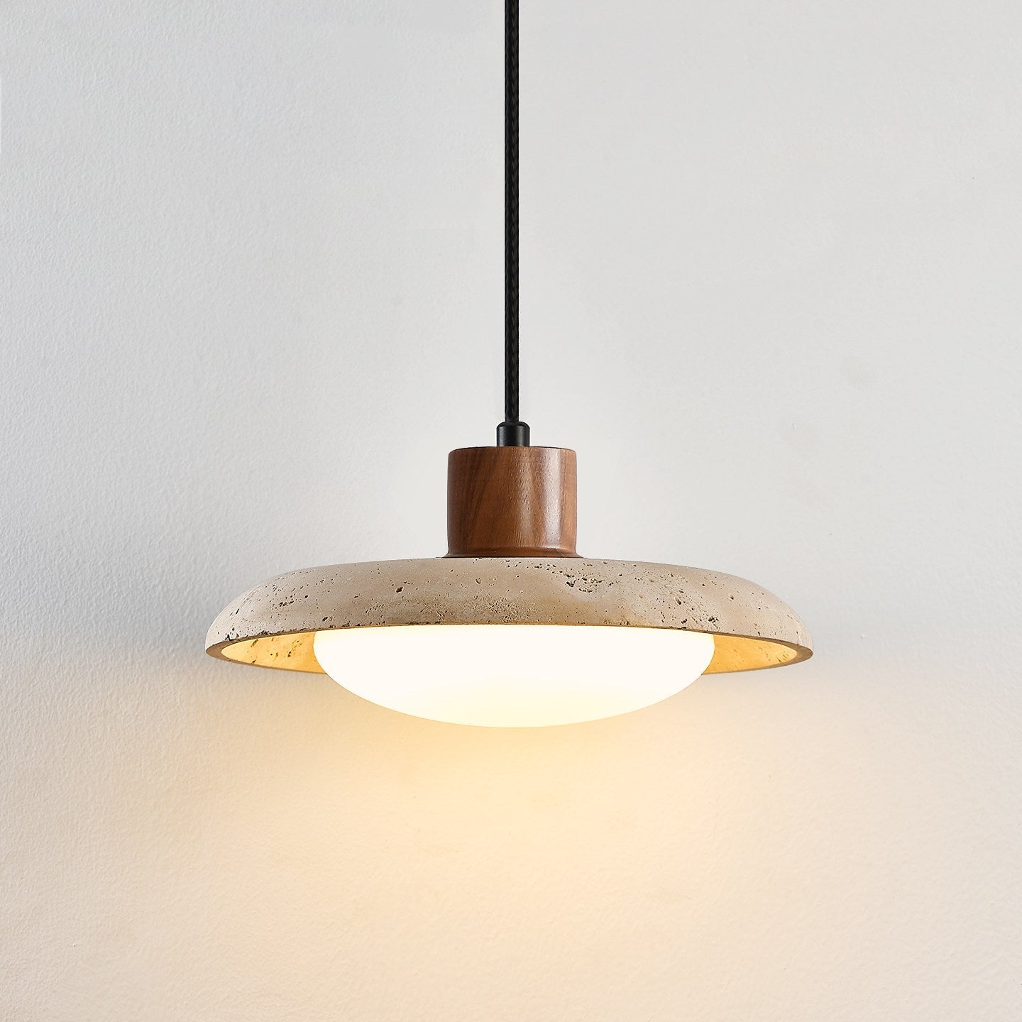 Latova Travertine Pendant Light