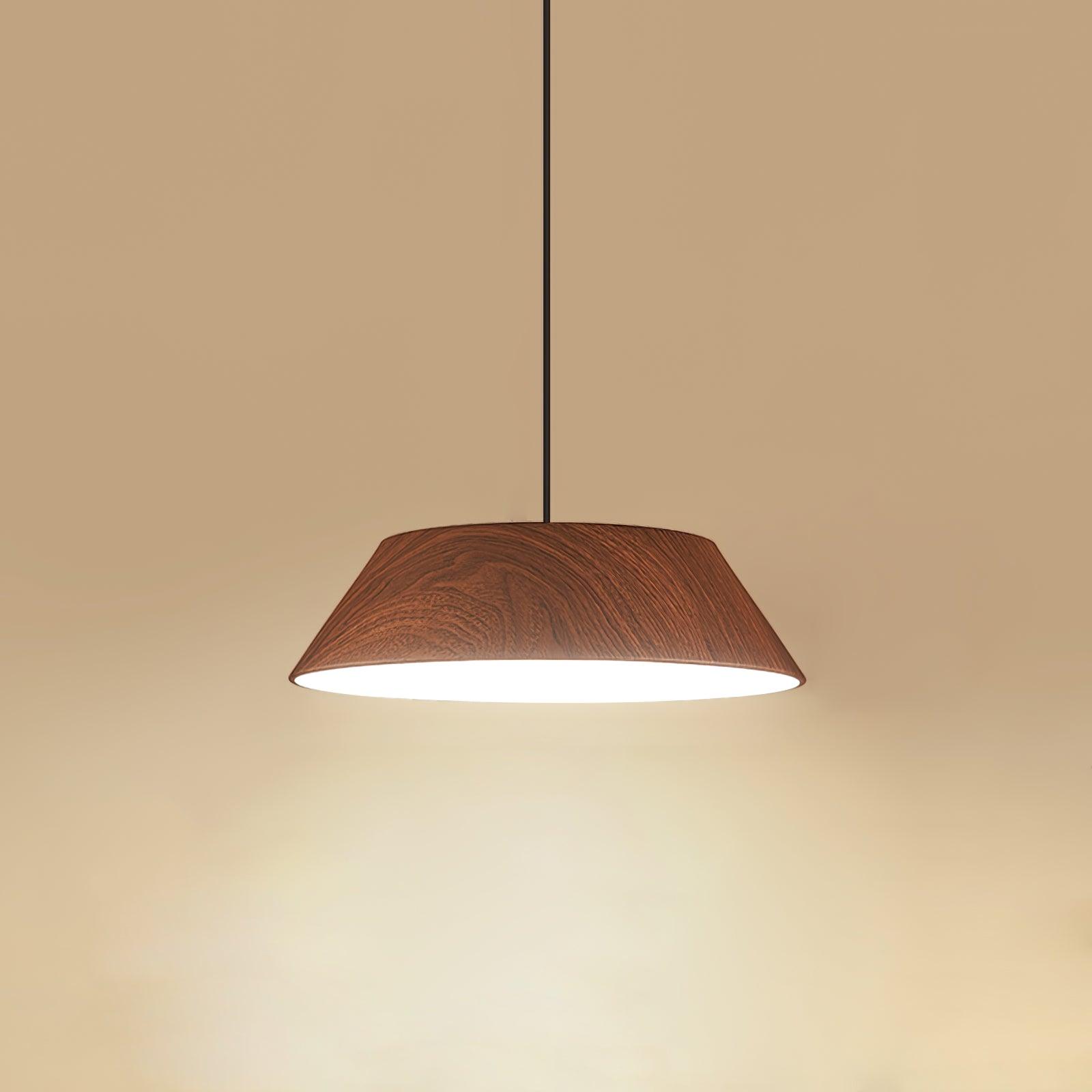 Trallon Wooden Japandi Pendant Light