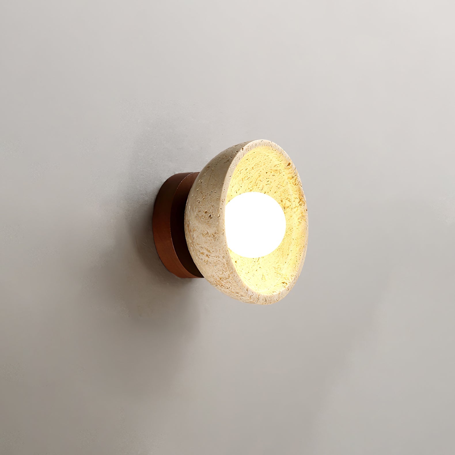 Bovvenz Travertine Wall Light