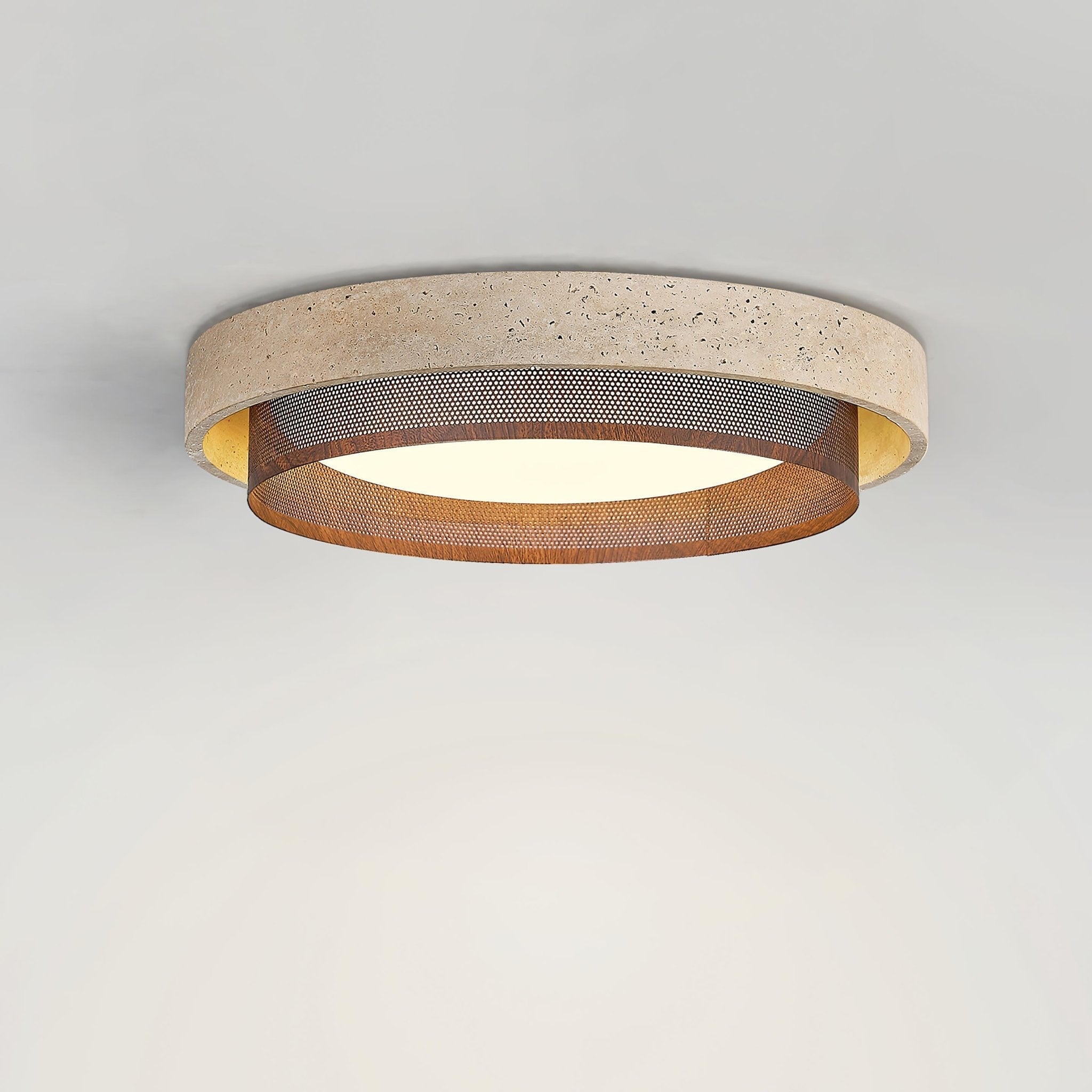 Foagane Natural Stone Ceiling Light