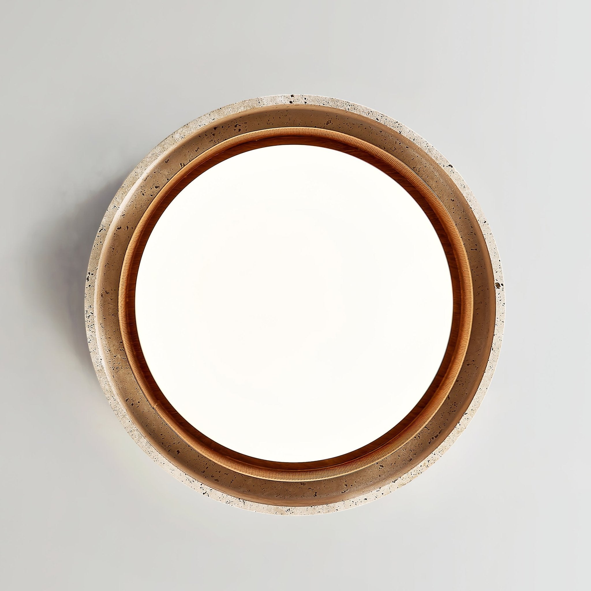 Foagane Natural Stone Ceiling Light