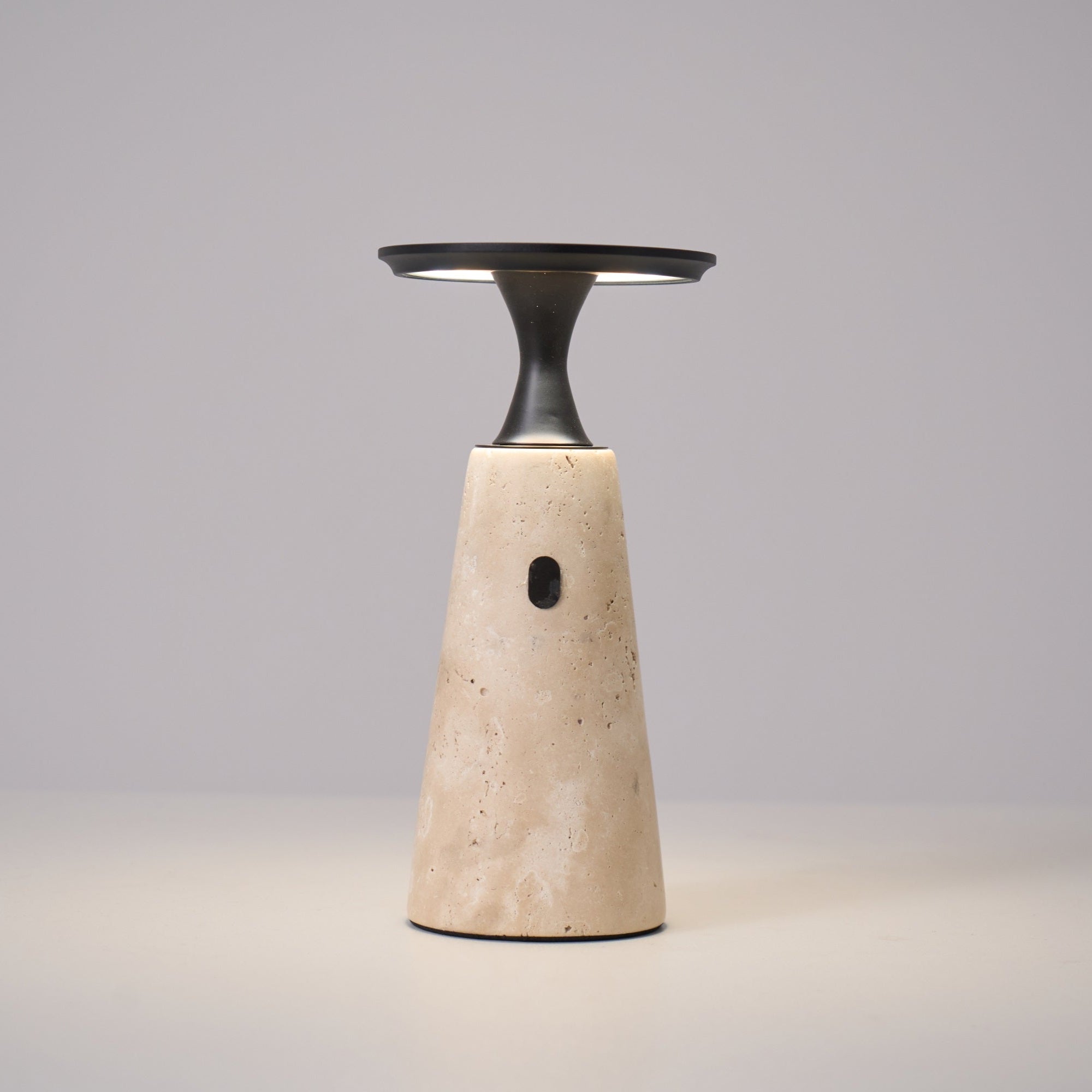 Terchas Rechargeable Natural Stone Table Lamp