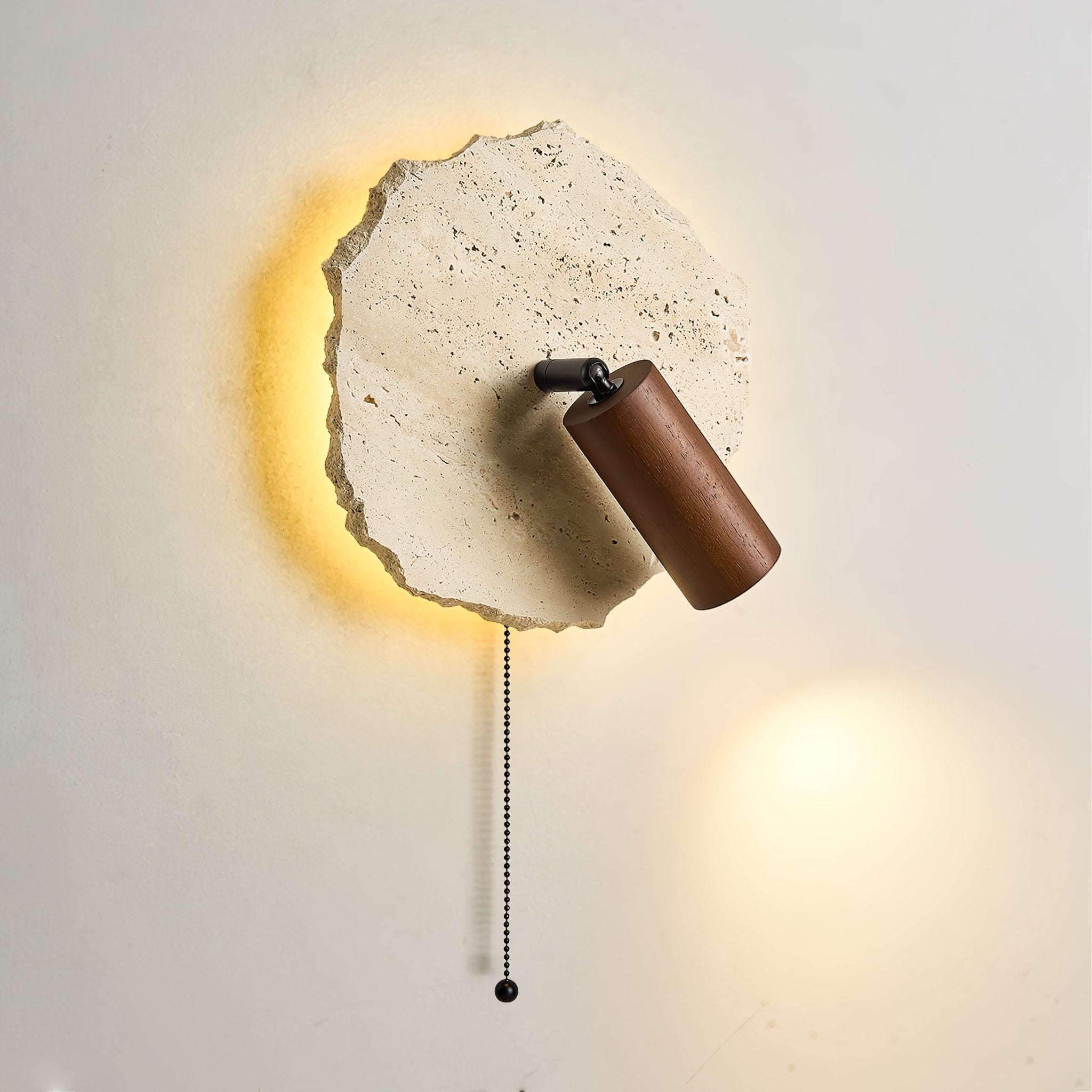 Telahos Travertine Wall Light